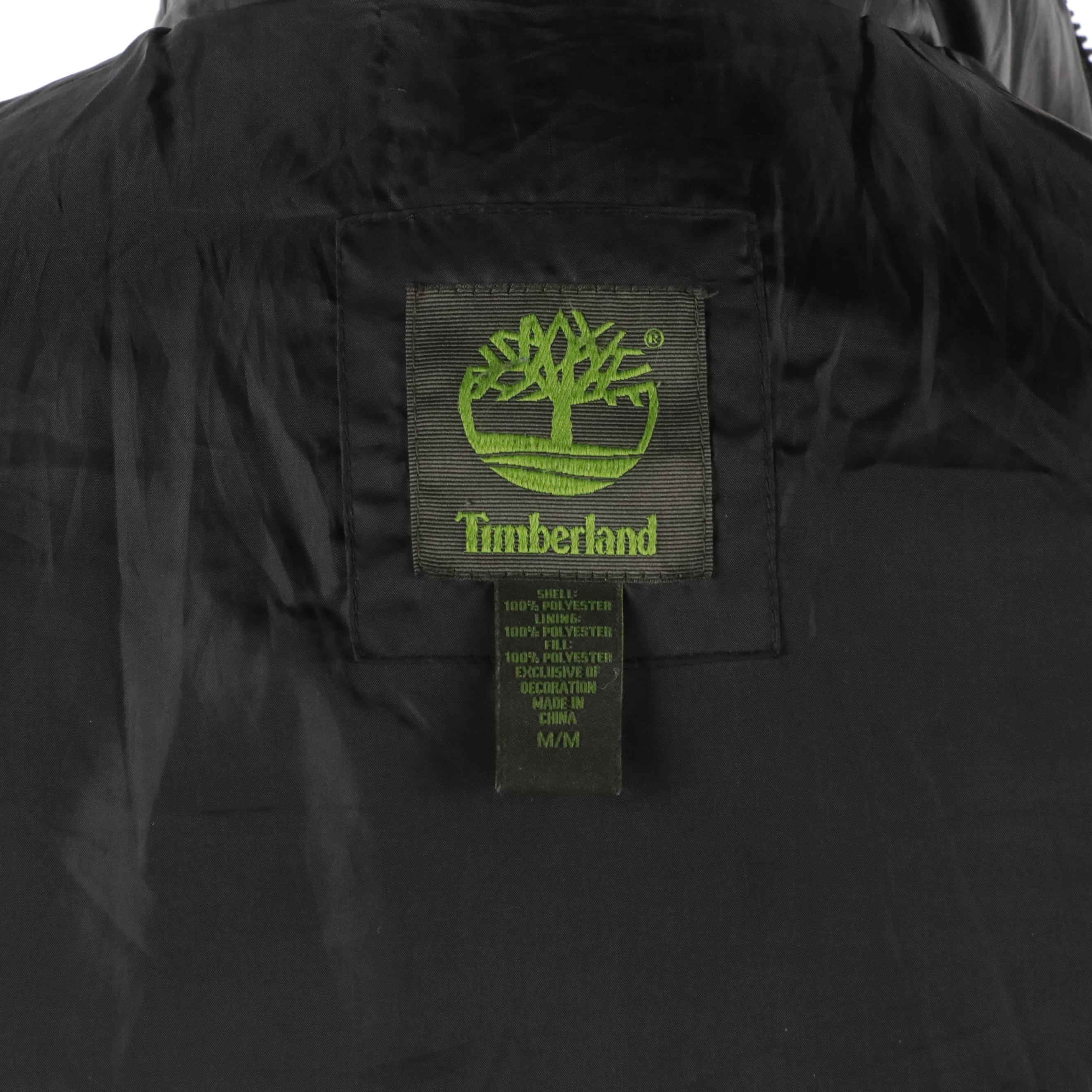 Men's Alfani Black Wool Bomber Jacket and Timberland Puffer Jacket