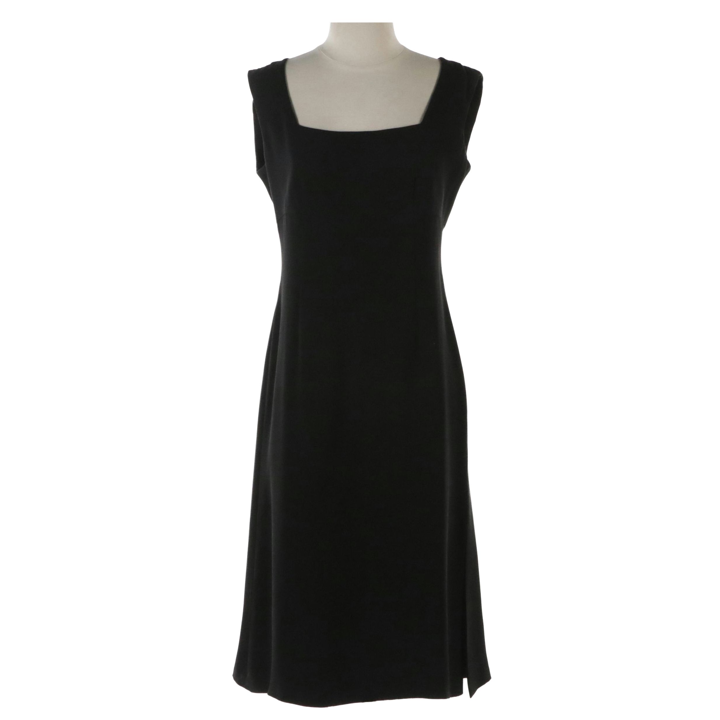 Giorgio Armani Black Sleeveless Dress