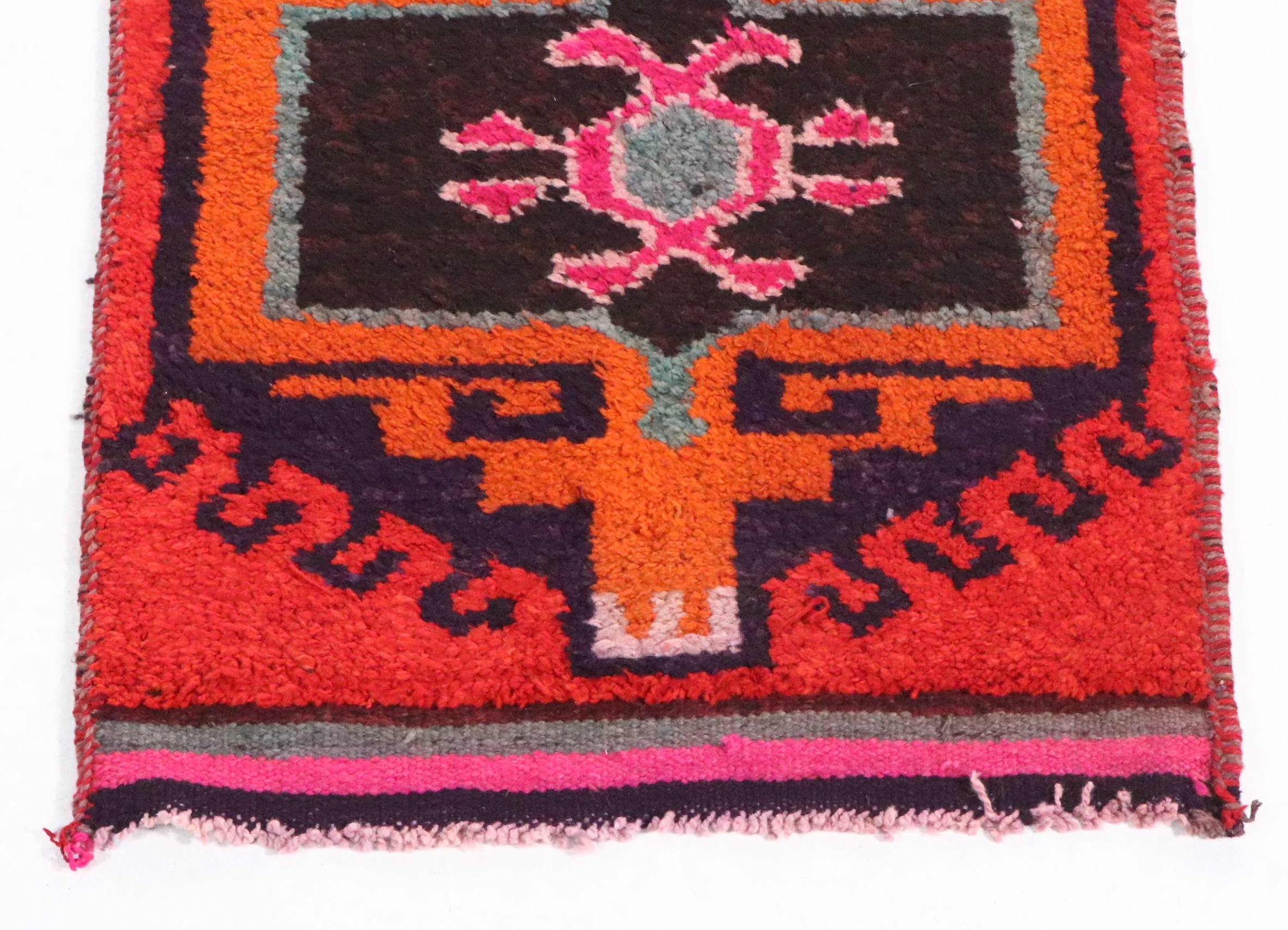 3'2 x 10'11 Hand-Knotted Turkish Village Long Rug