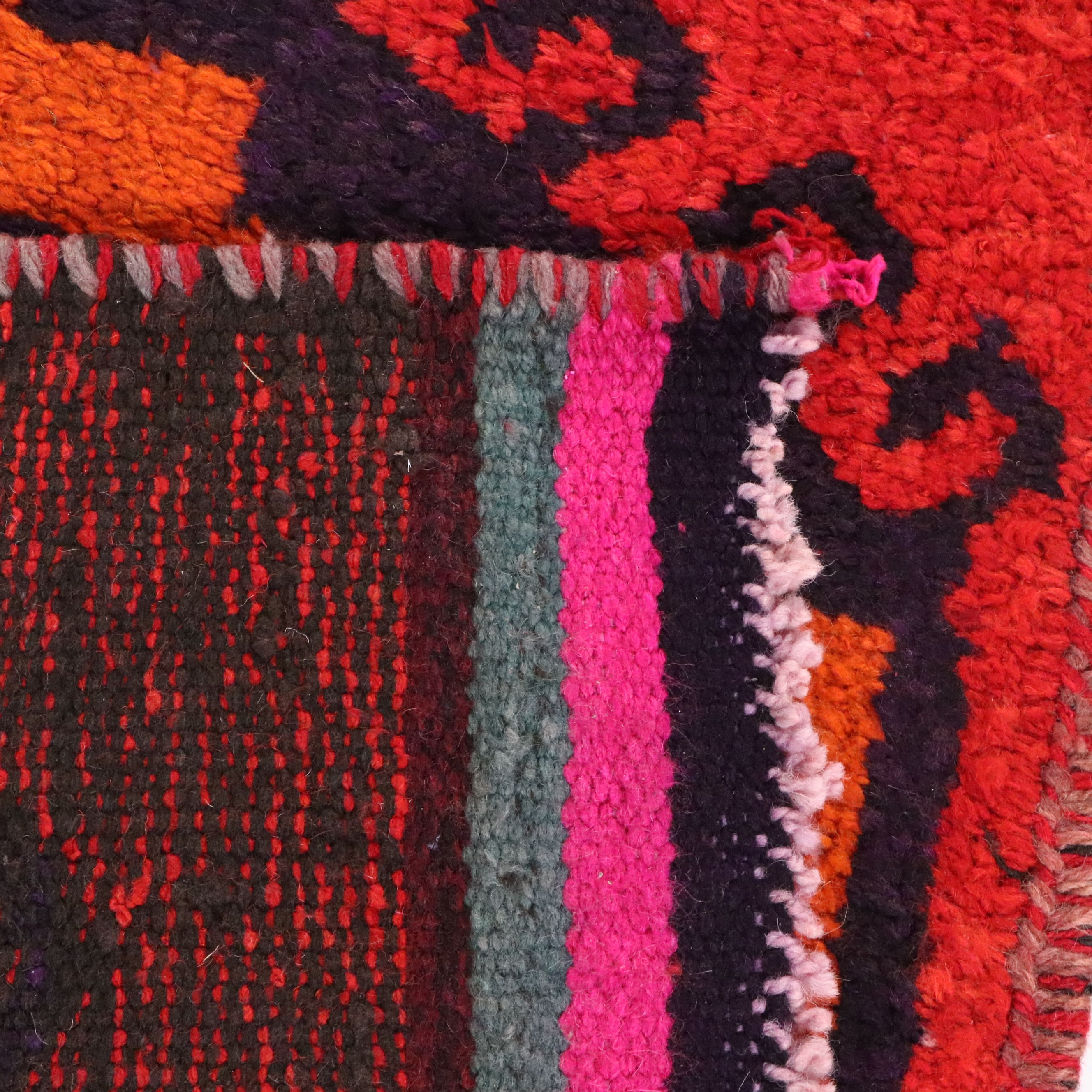 3'2 x 10'11 Hand-Knotted Turkish Village Long Rug