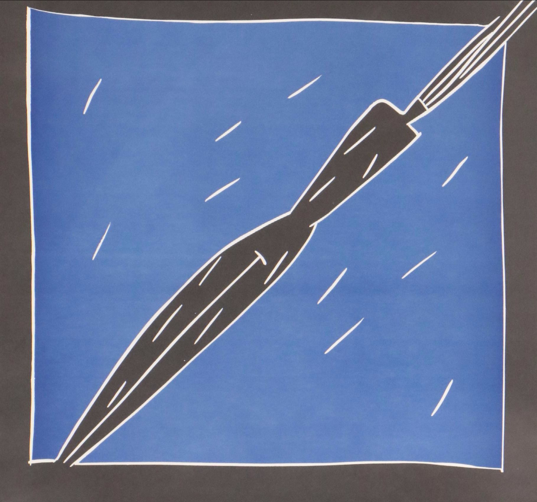 Galerie Adrien Maeght Aki Kuroda Linocuts Exhibition Poster, 1985