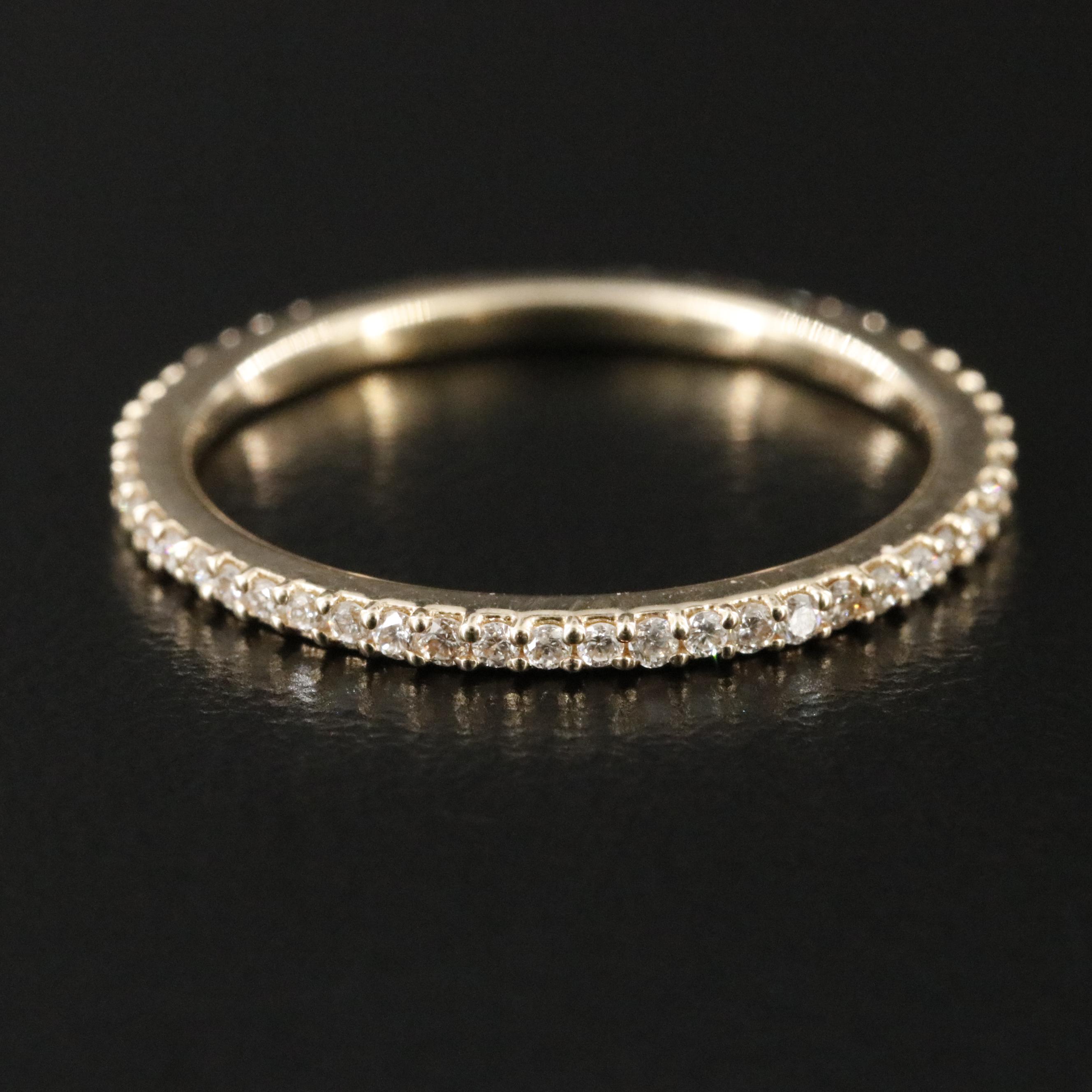 14K 0.41 CTW Diamond Eternity Band