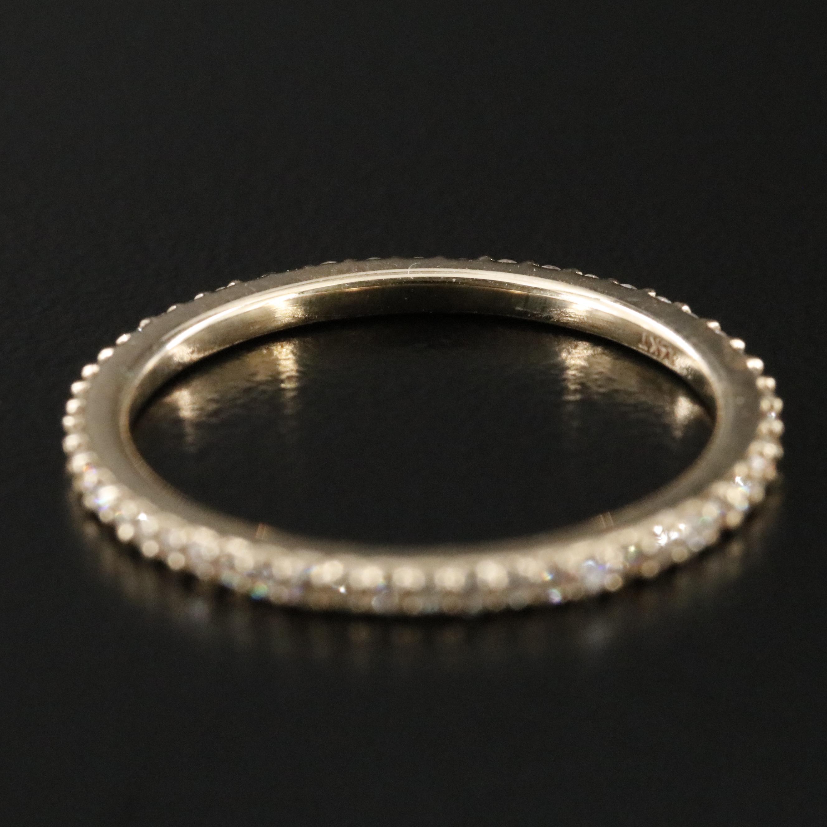14K 0.41 CTW Diamond Eternity Band