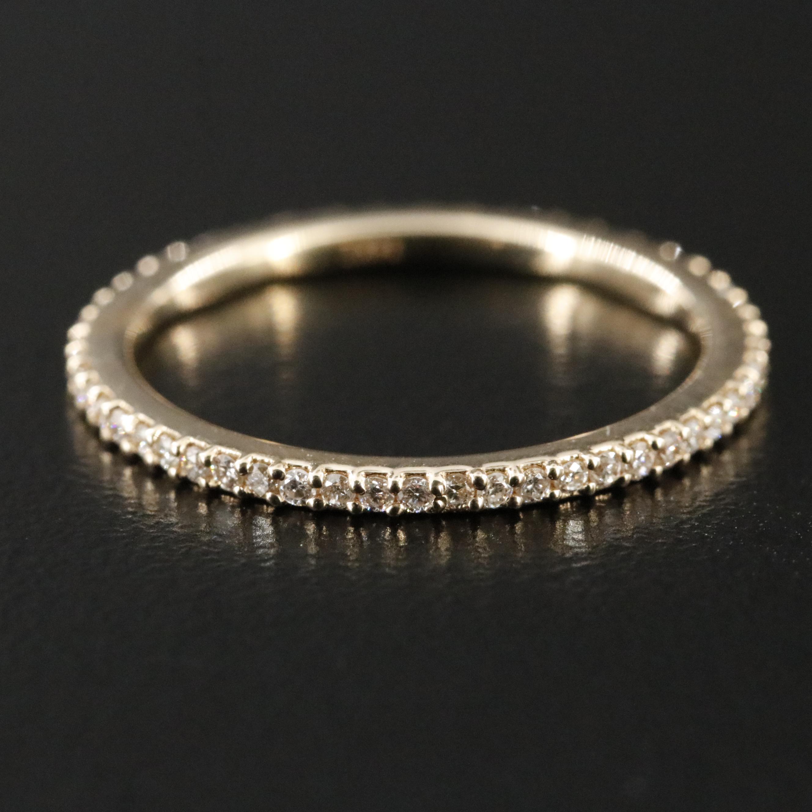 14K 0.41 CTW Diamond Eternity Band