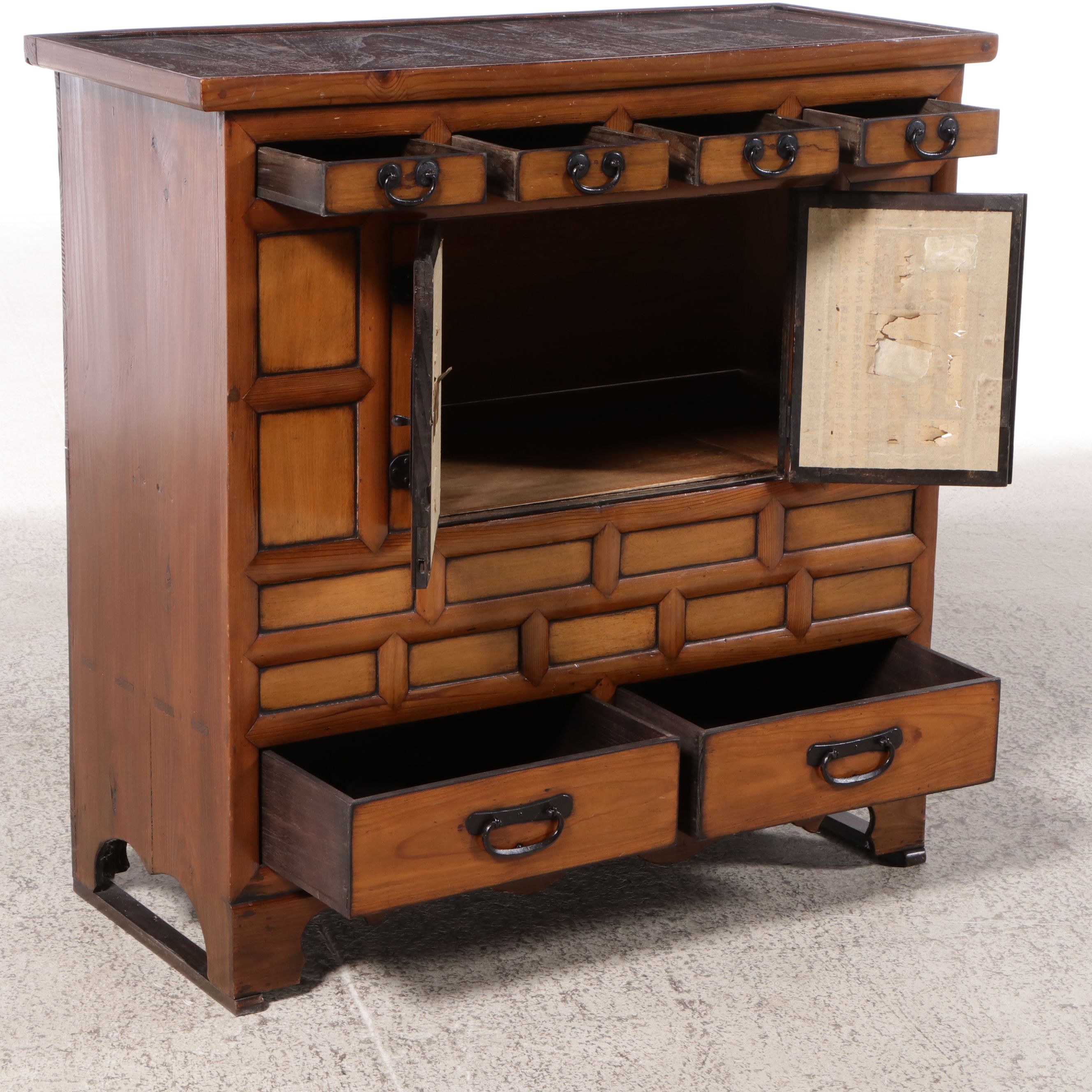 Korean Style Wooden Cabinet