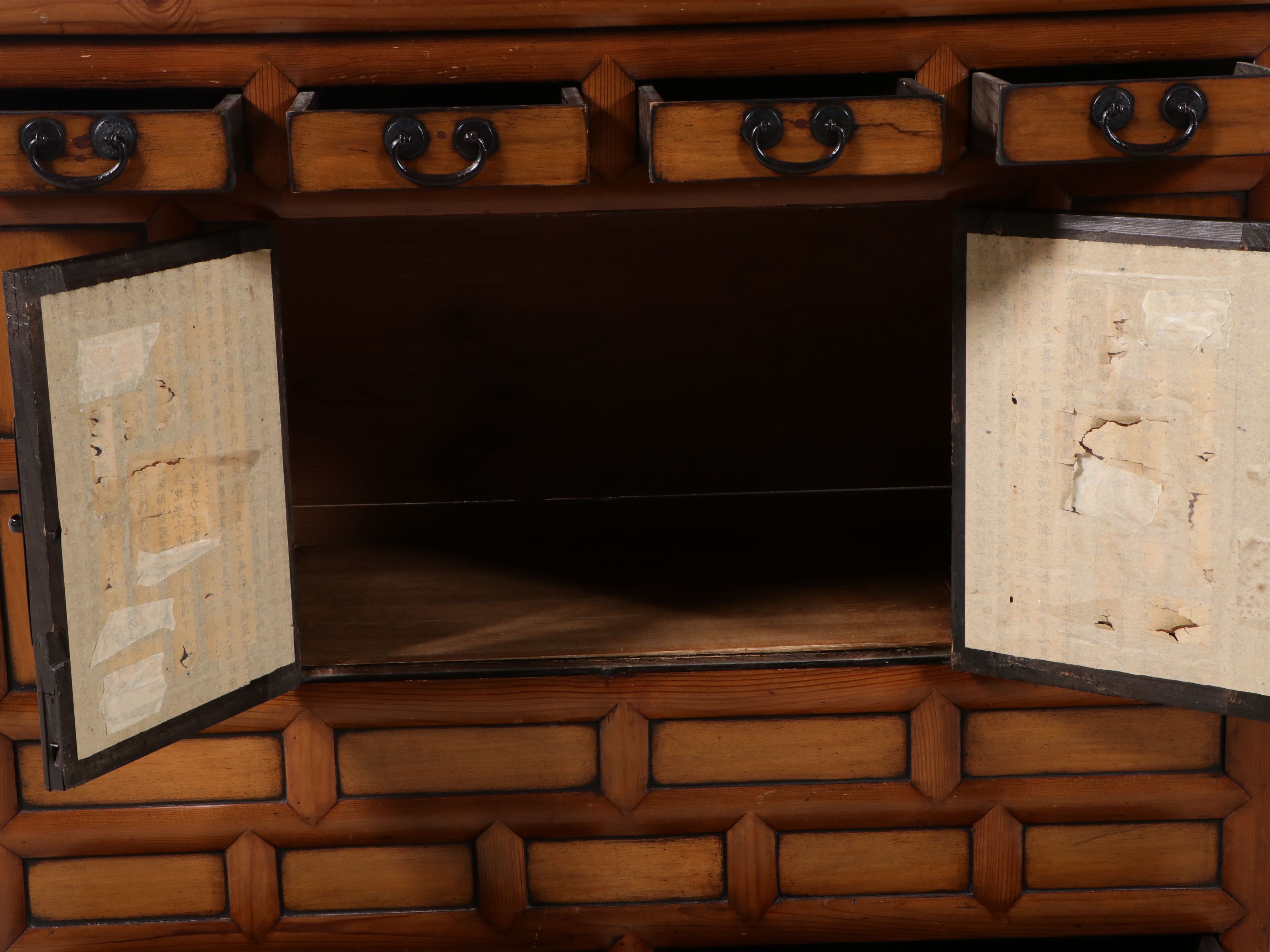 Korean Style Wooden Cabinet