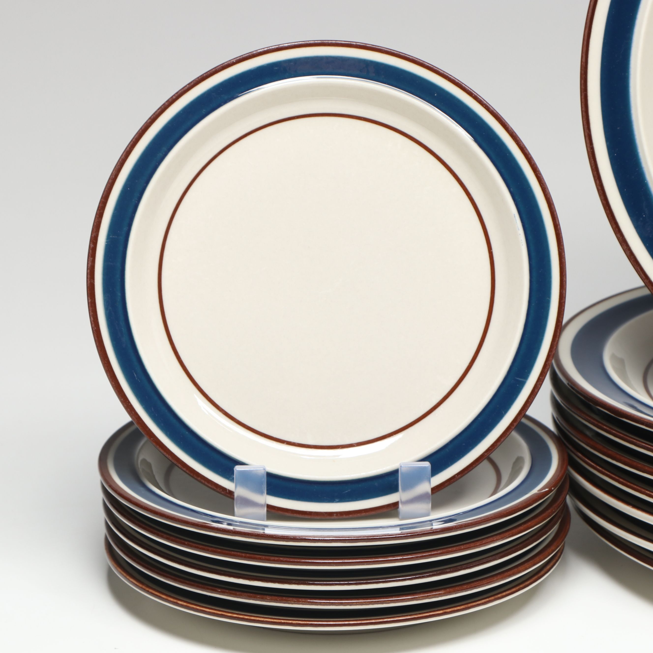 "A Journey Blue" Japan Stoneware Dinnerware and Mugs