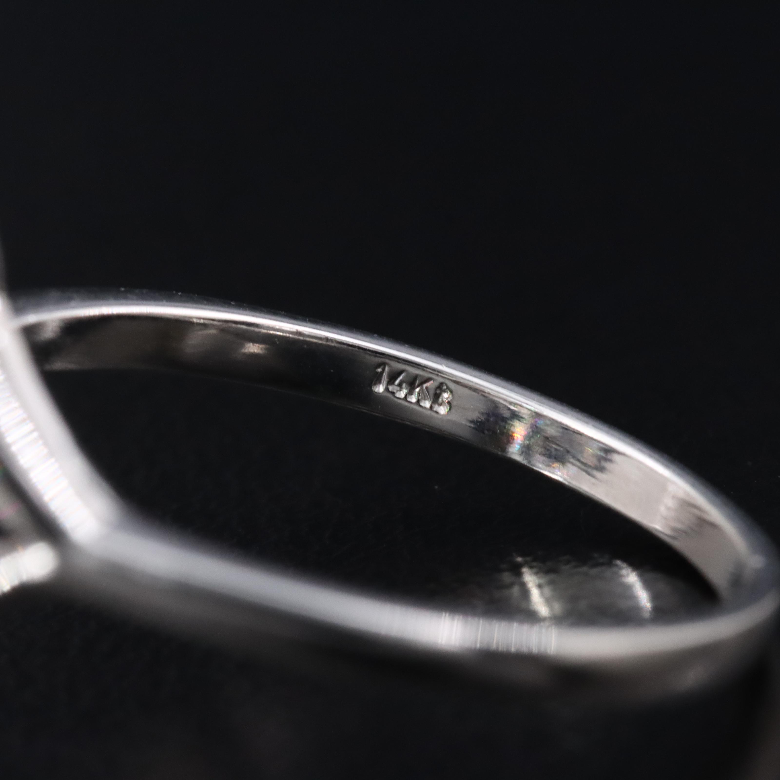 18K 7.04 CT Lab Grown Diamond Solitaire Ring with IGI Report