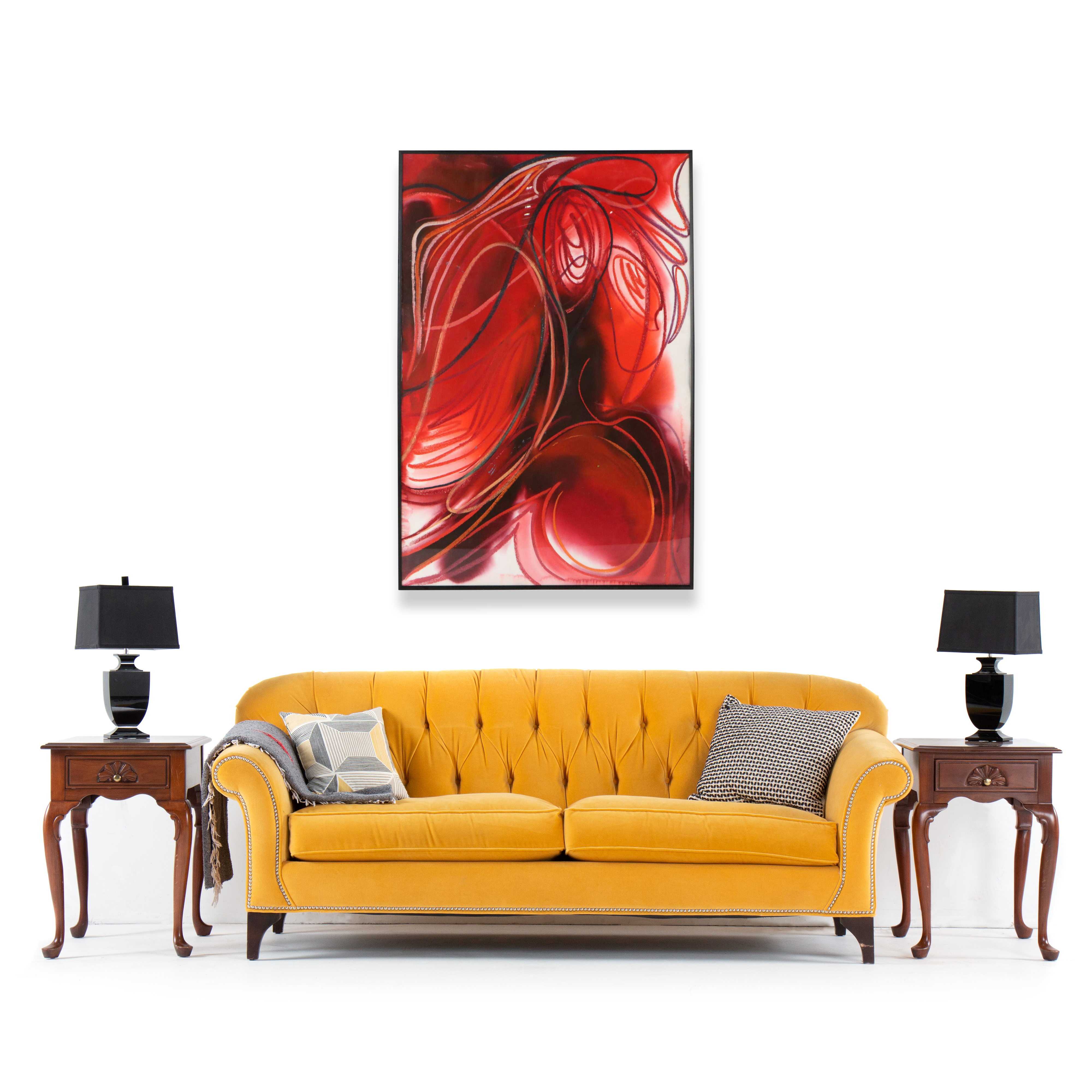 Bernyce Alpert Winick Abstract Mixed Media Painting