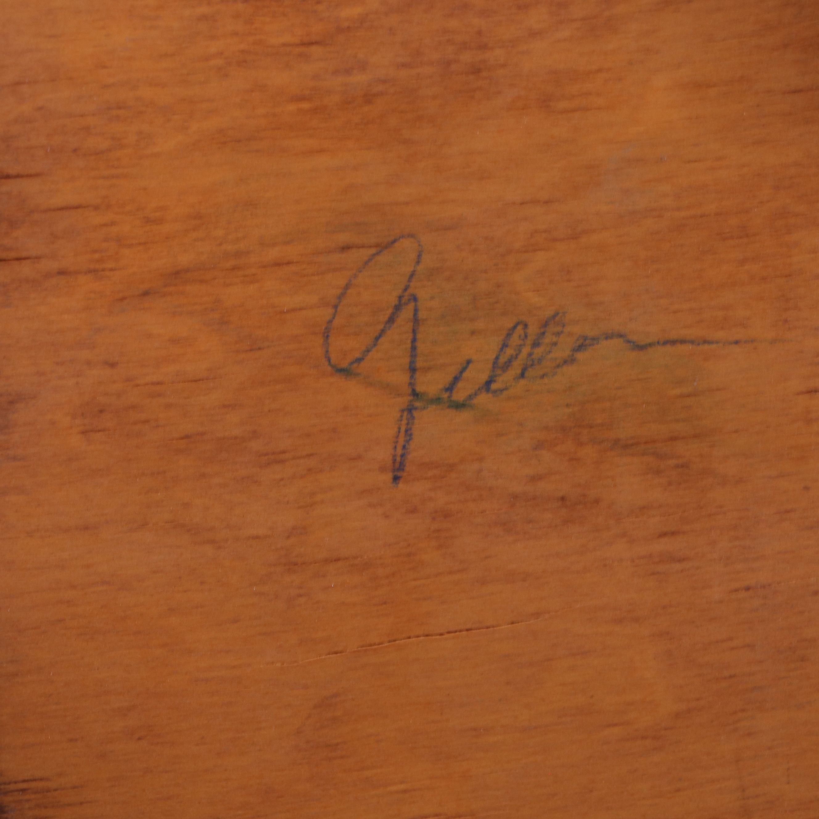 Six Wood Folding Chairs, Early to Mid-20th Century