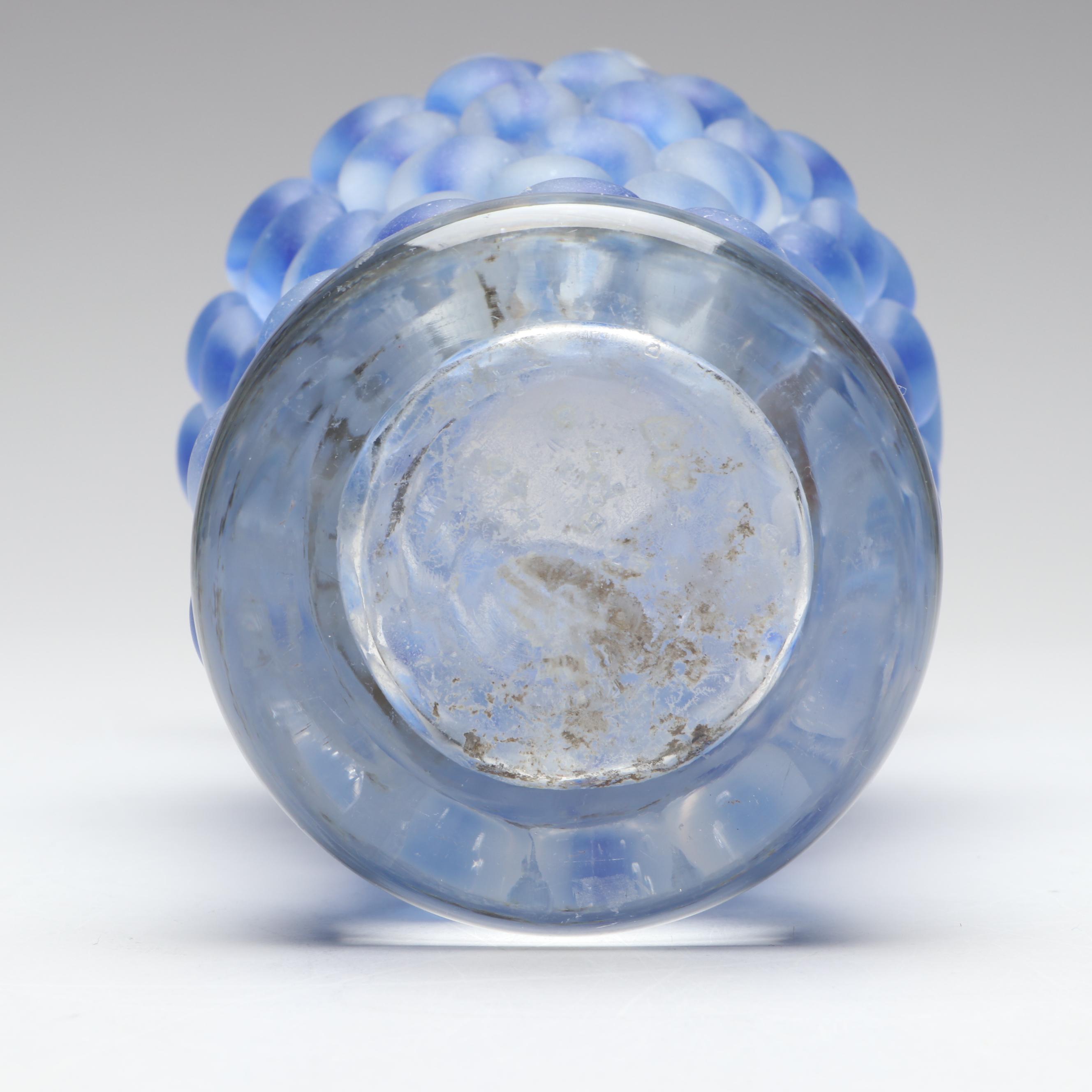 Hand Decorated Glass Bead Vase