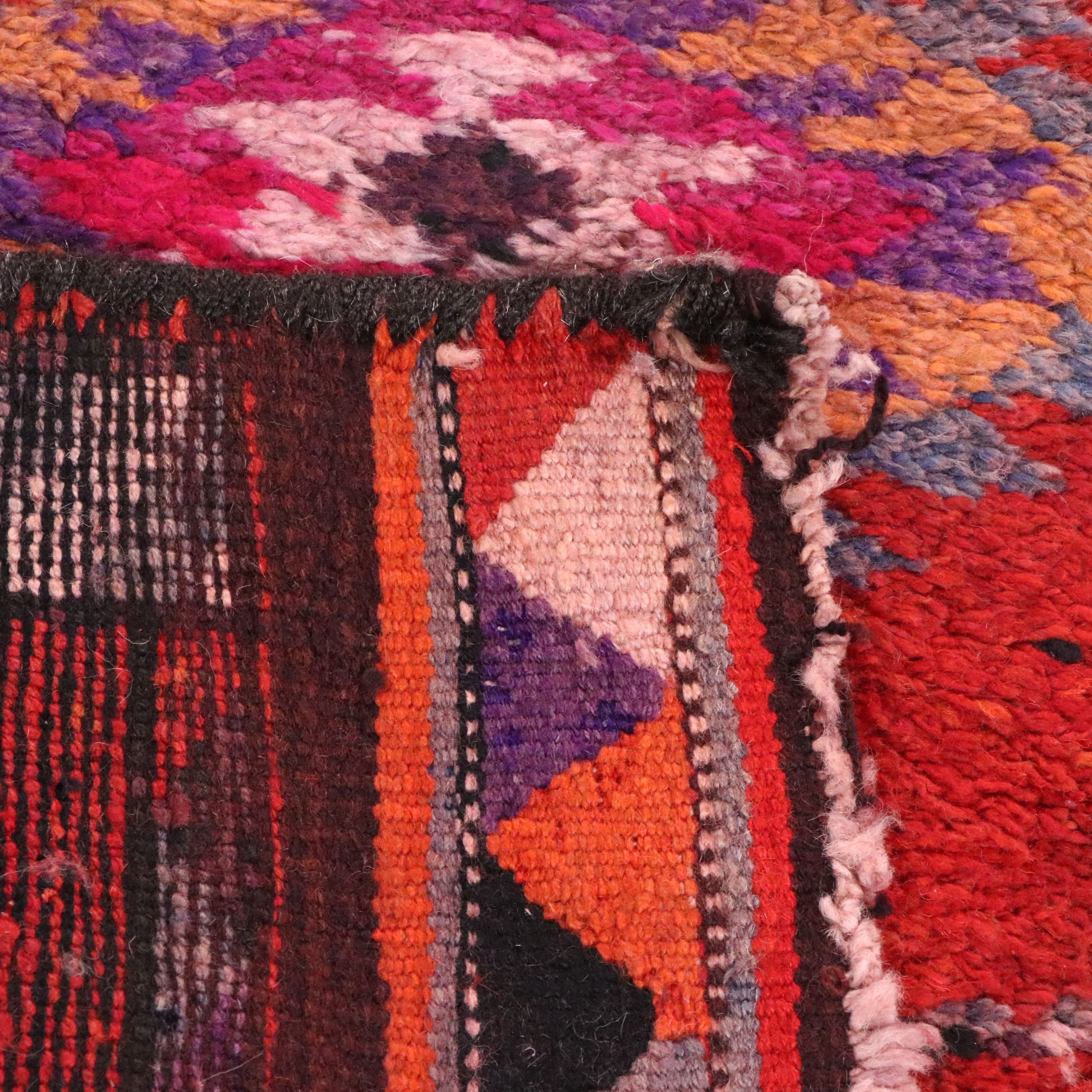 3'1 x 12'8 Hand-Knotted Turkish Village Long Rug