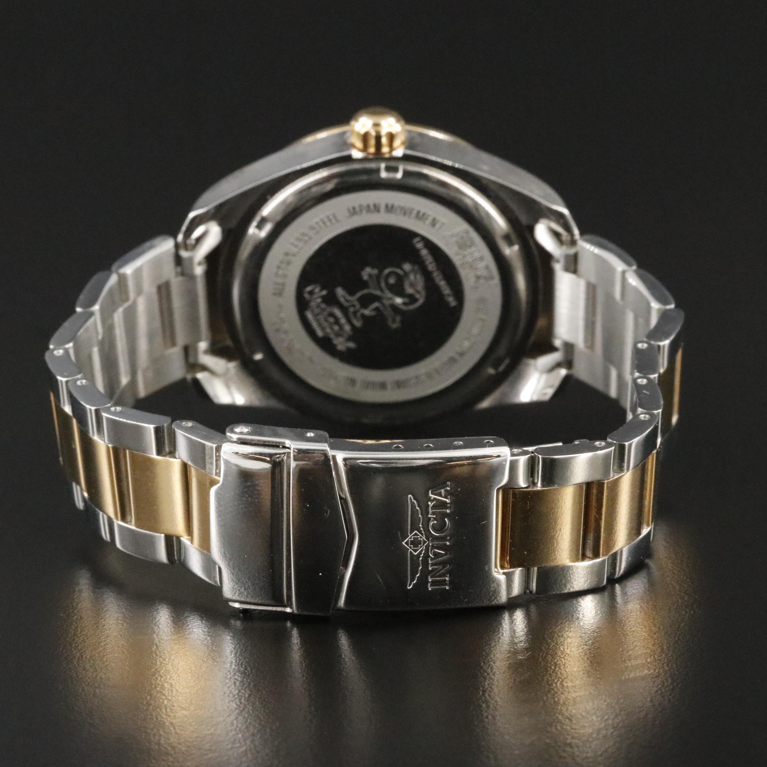 Invicta Character Collection Snoopy Two-Tone Stainless Steel Watch # 24937