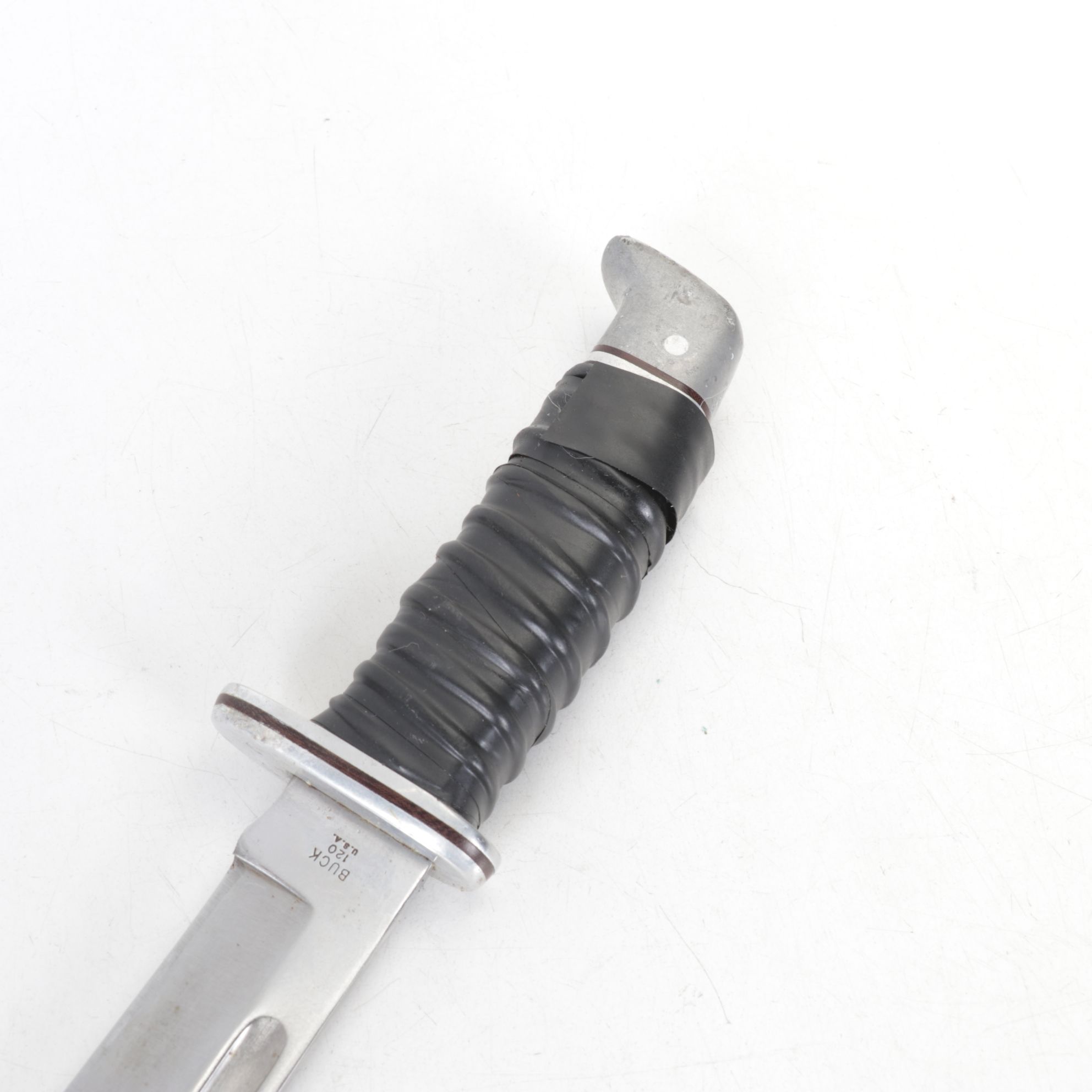 Three Buck Fixed Blade Knives, Late 20th Century