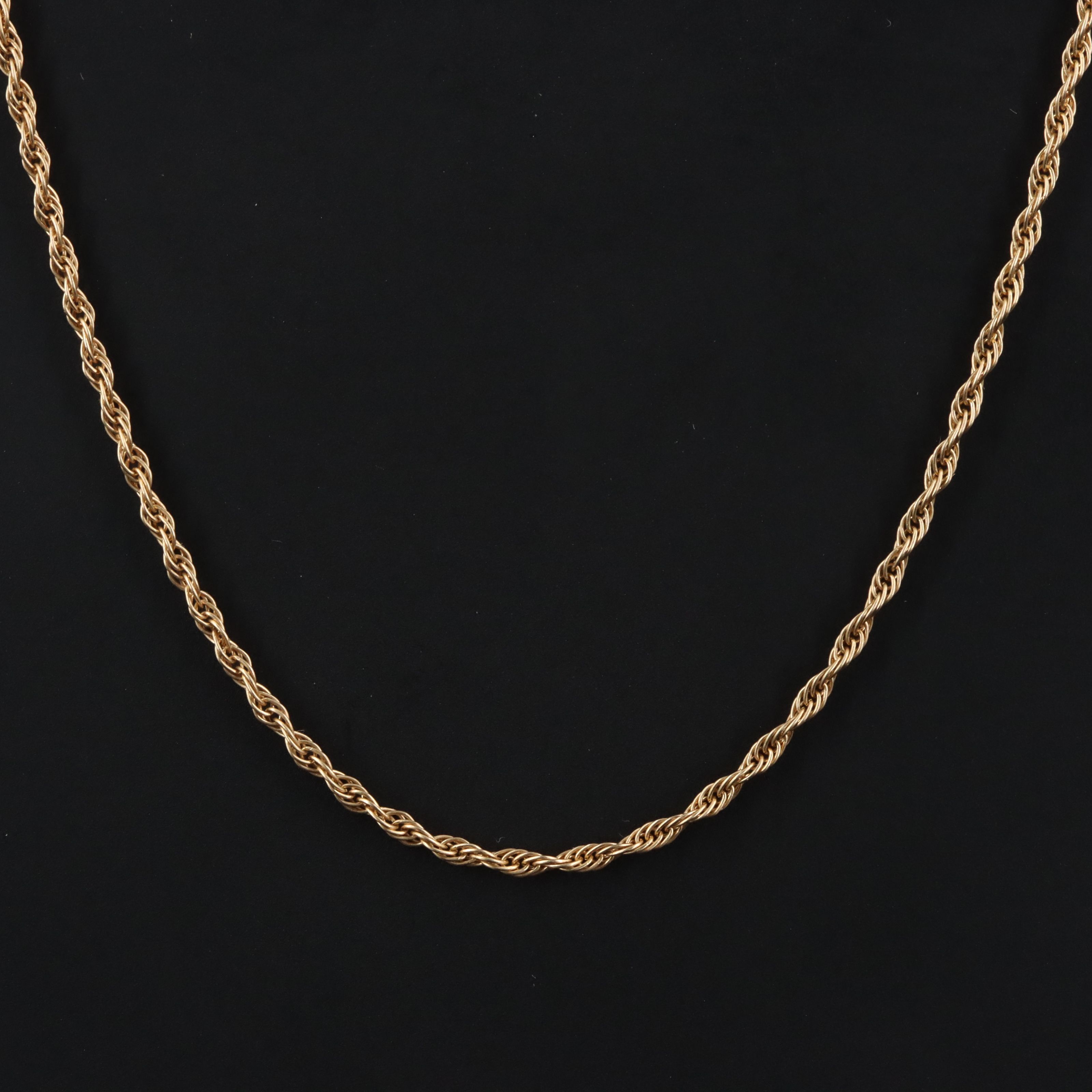 14K Singapore Chain Necklace