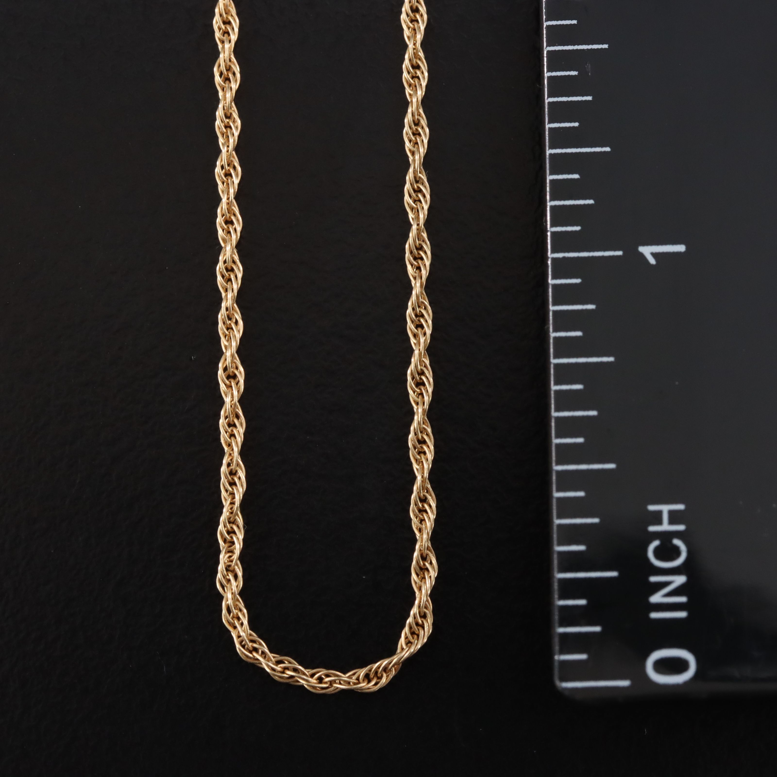 14K Singapore Chain Necklace