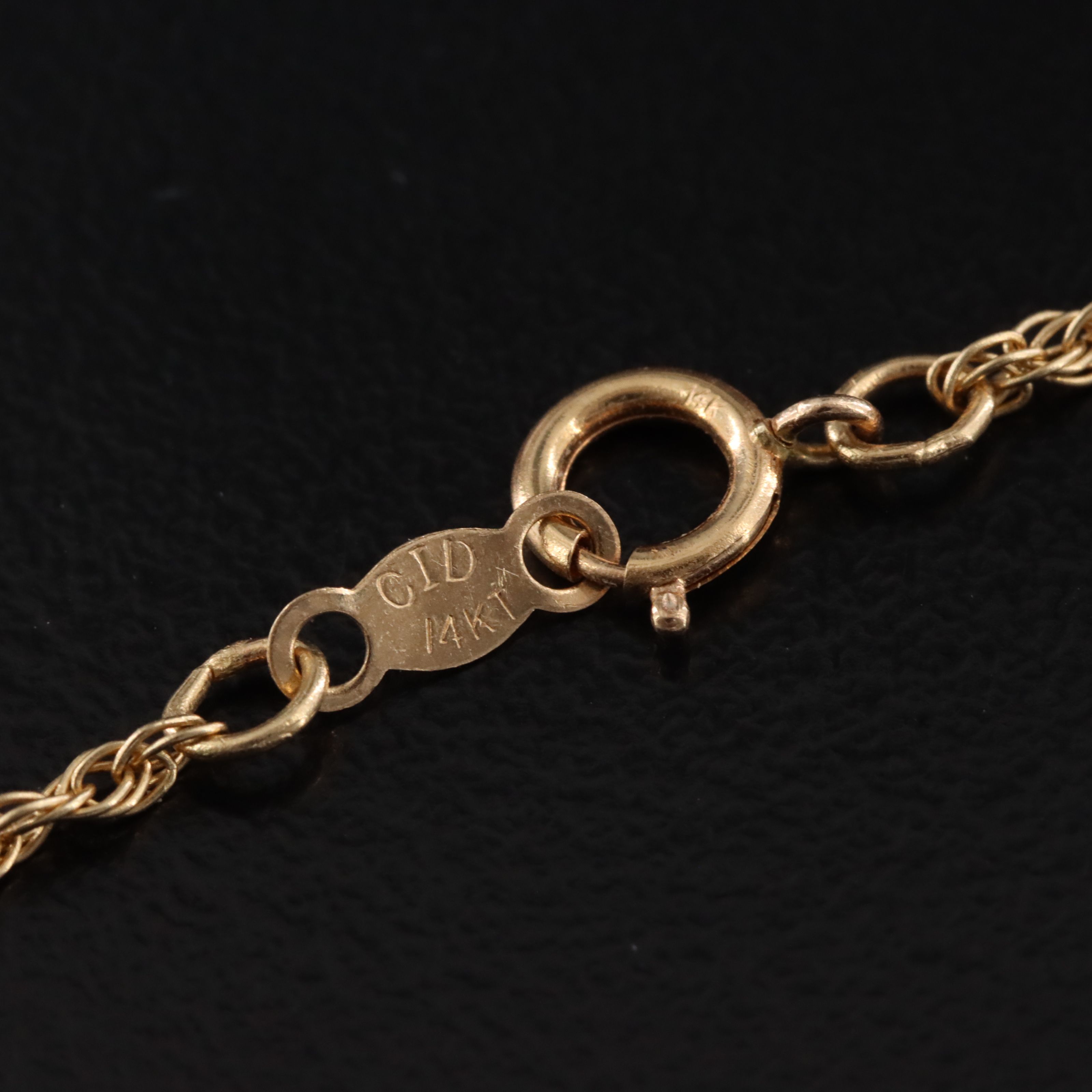 14K Singapore Chain Necklace