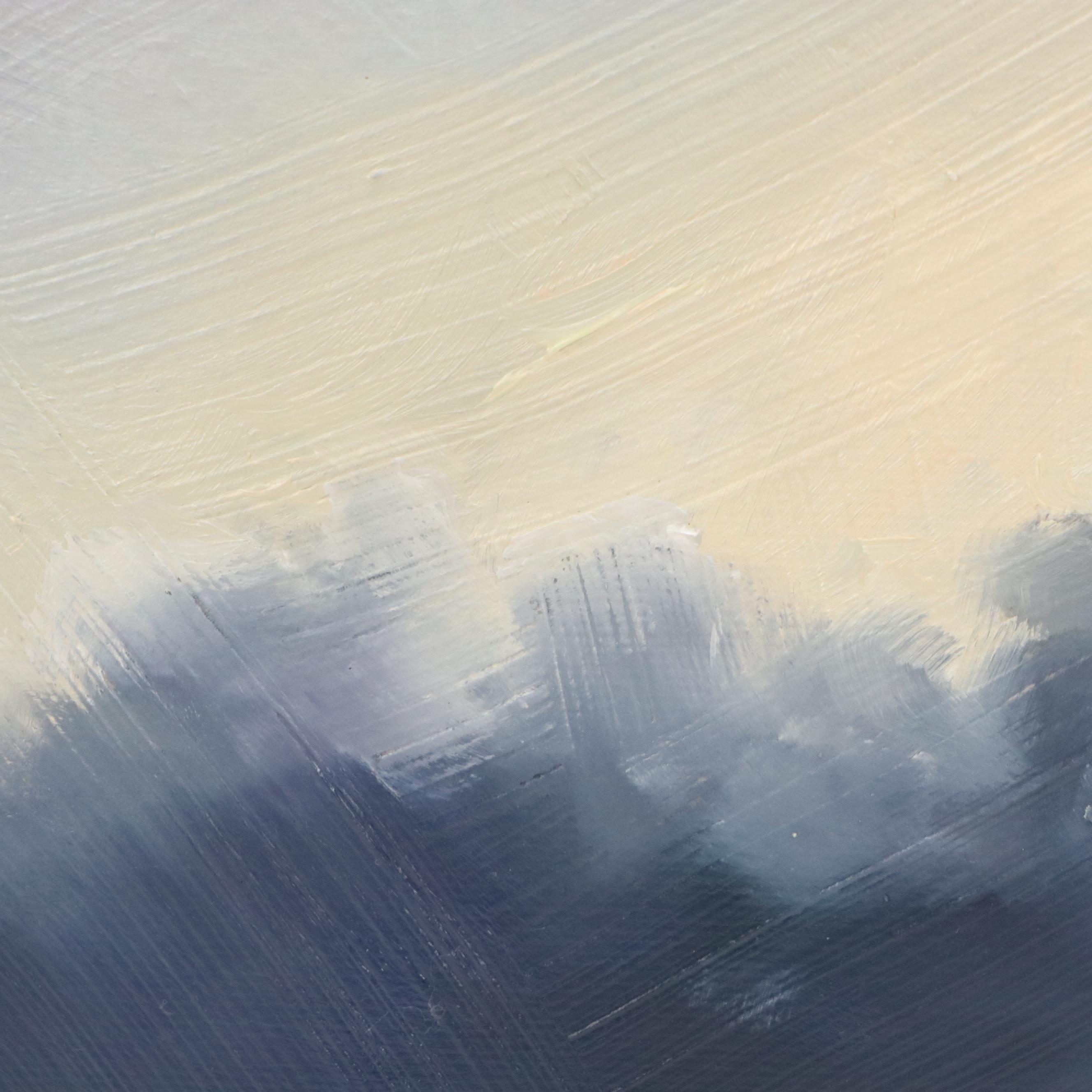 Inga Kovalenko Cloudy Landscape Oil Painting, 2025