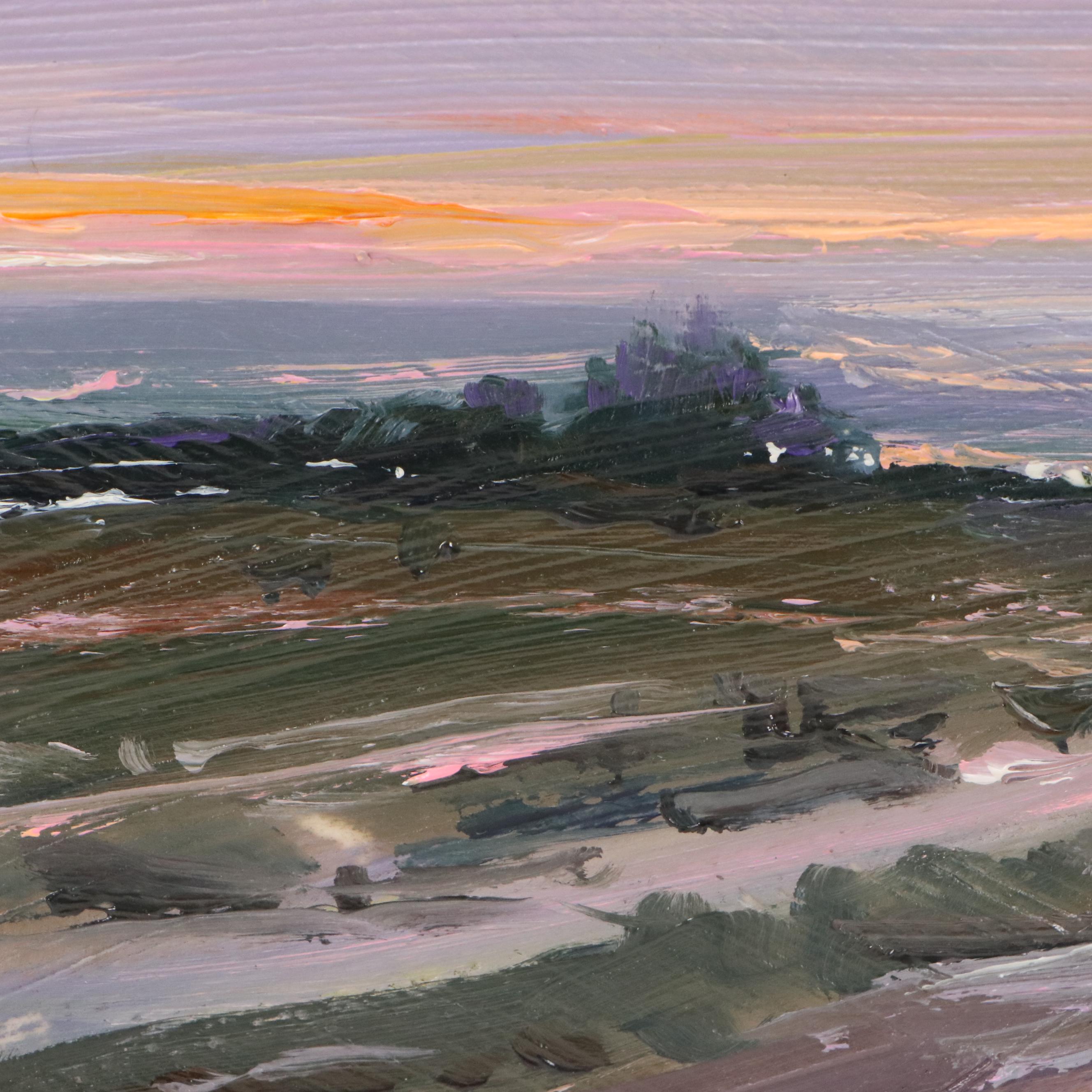 Inga Kovalenko Stormy Landscape Oil Painting, 2025