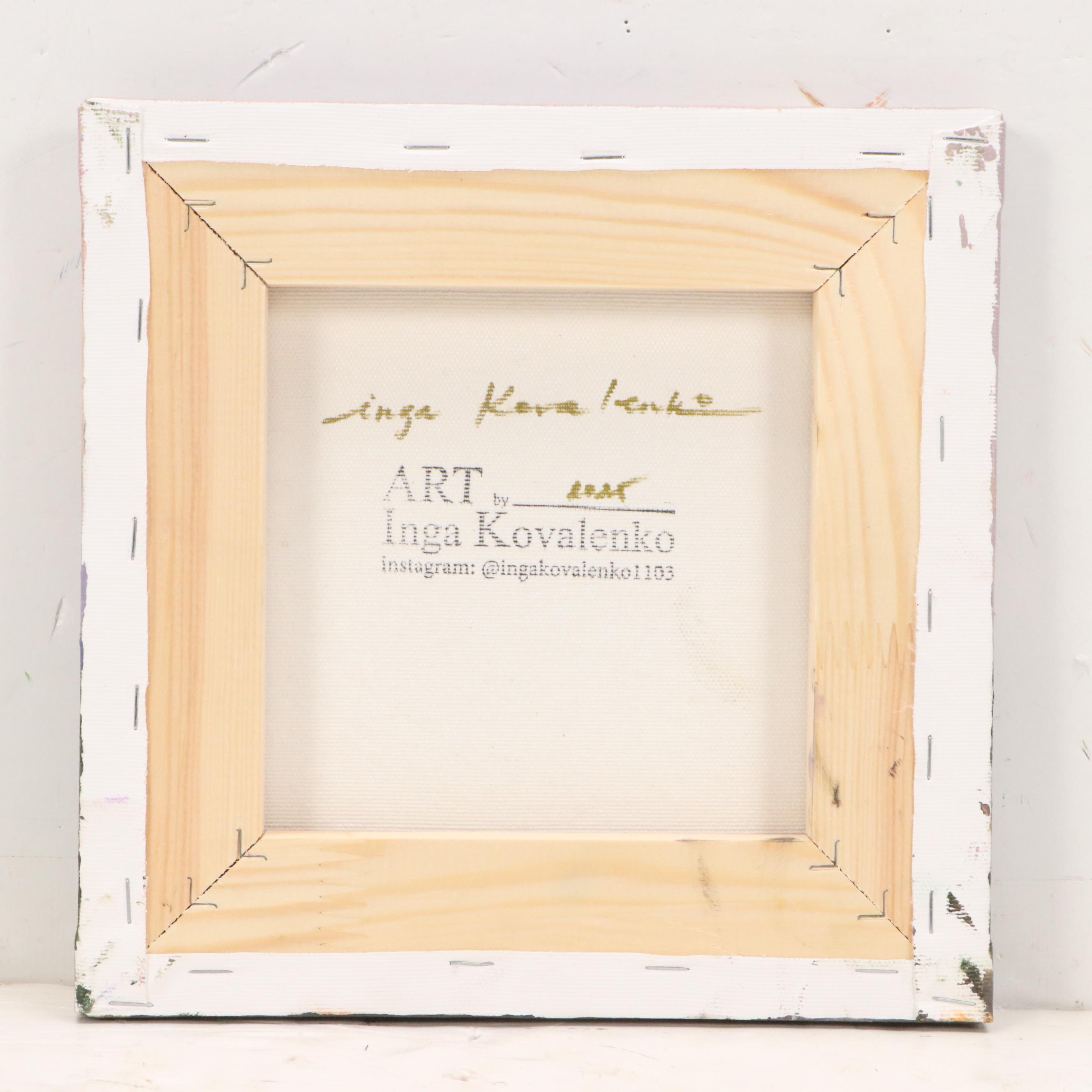 Inga Kovalenko Stormy Landscape Oil Painting, 2025