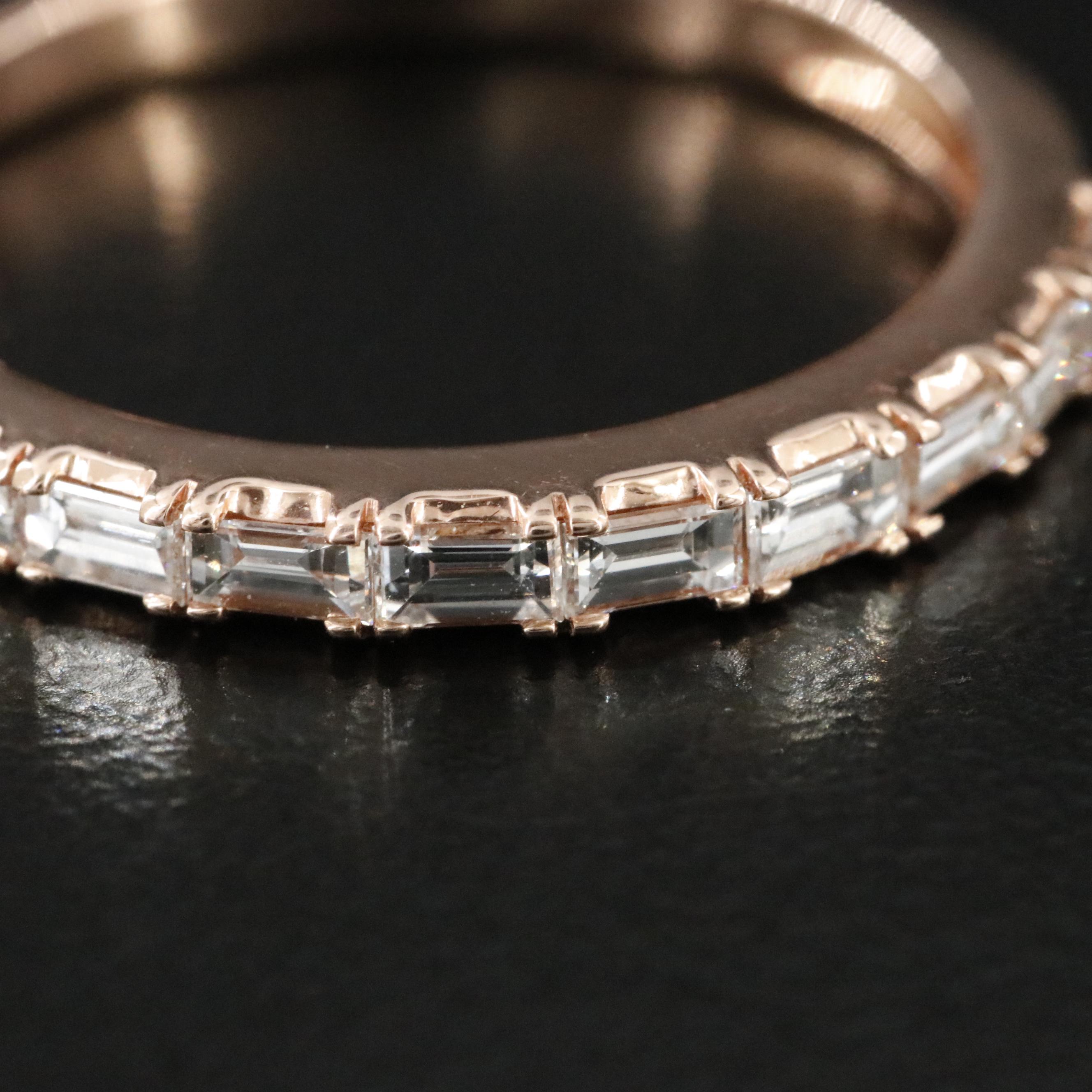 14K Rose Gold 0.50 CTW Diamond Ring