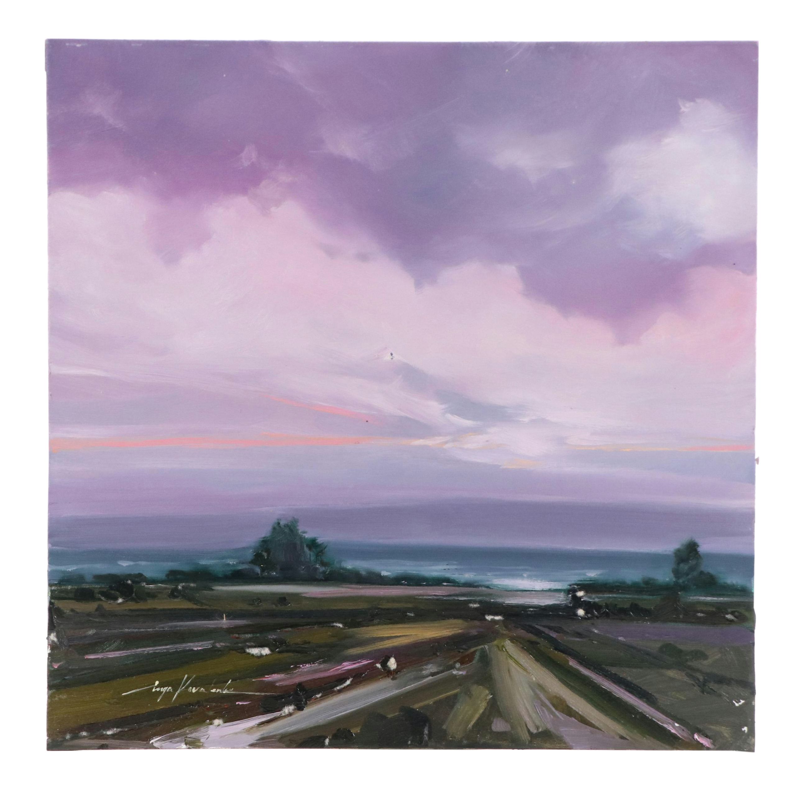 Inga Kovalenko Landscape Oil Painting, 2025