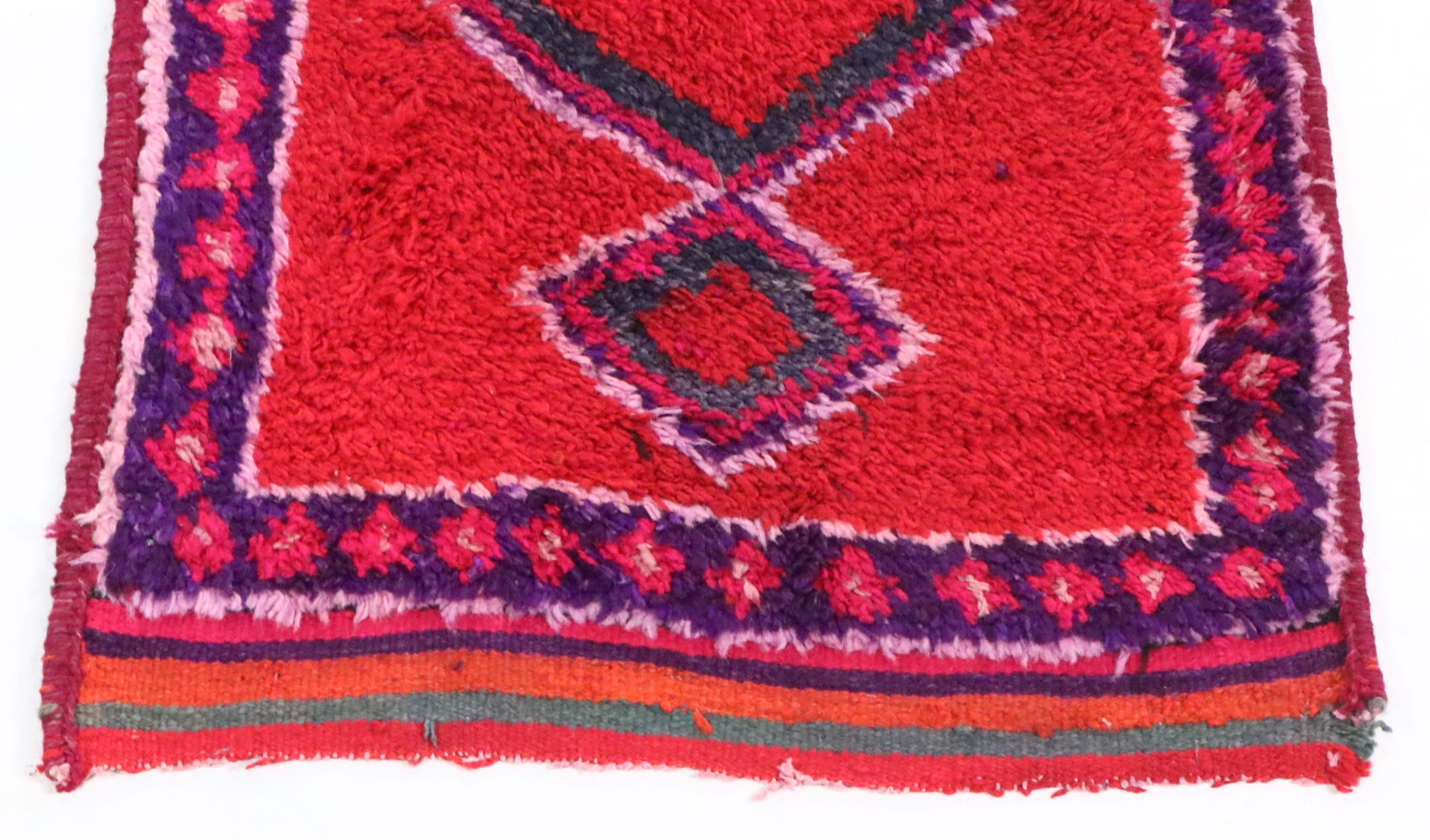 2'9 x 10'9 Hand-Knotted Turkish Village Carpet Runner