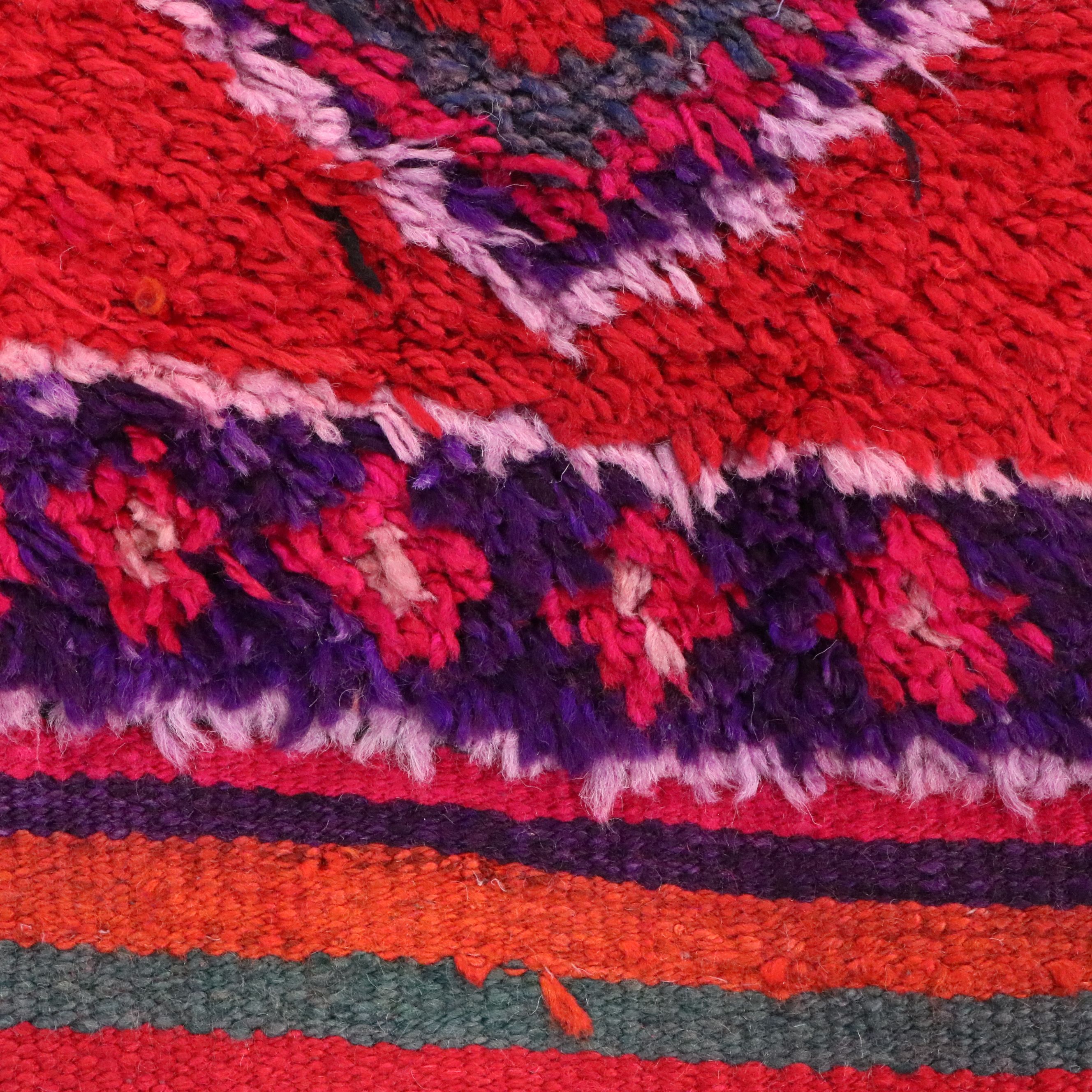 2'9 x 10'9 Hand-Knotted Turkish Village Carpet Runner