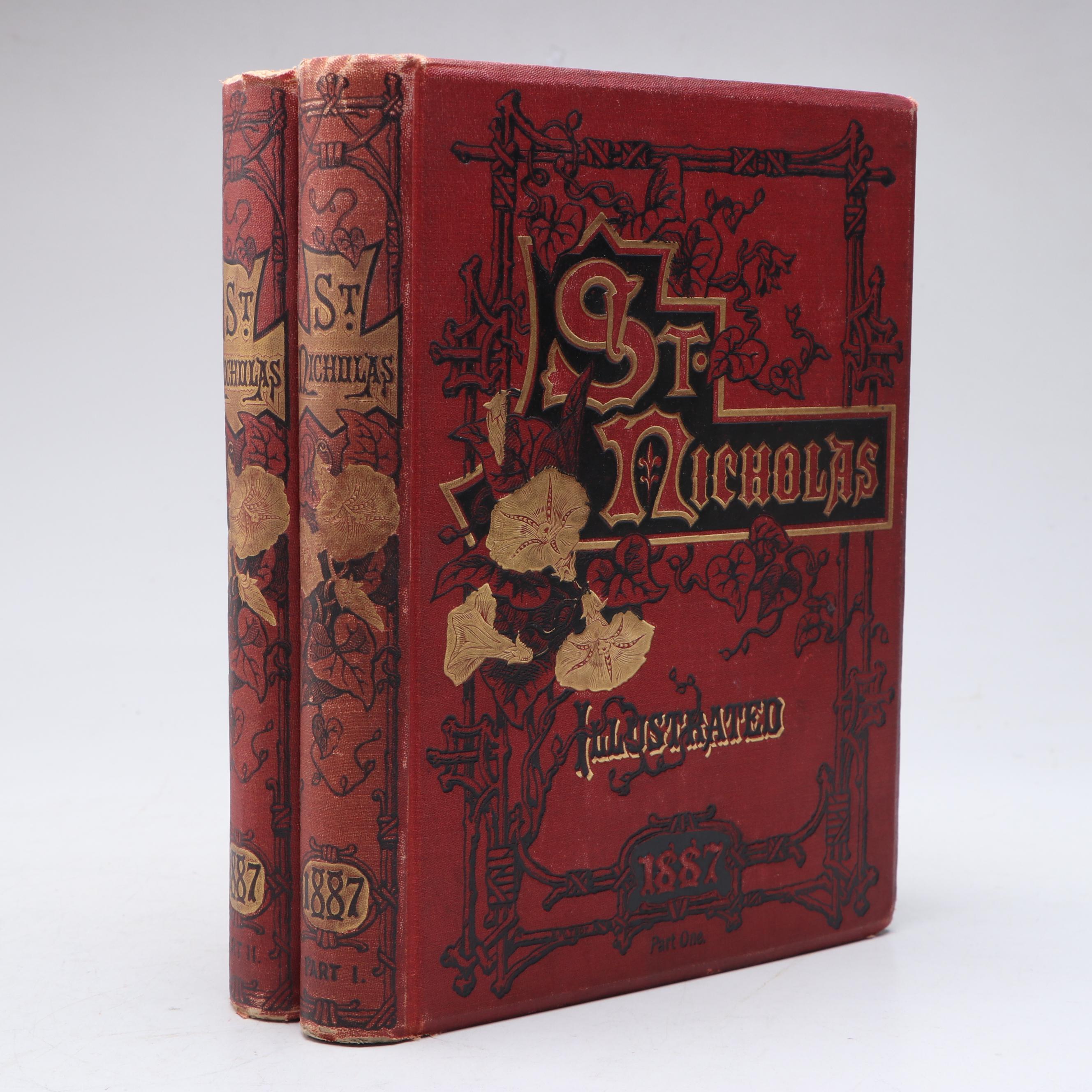 "St. Nicholas: An Illustrated Magazine" Vol. XIV Two-Volume Set, 1887