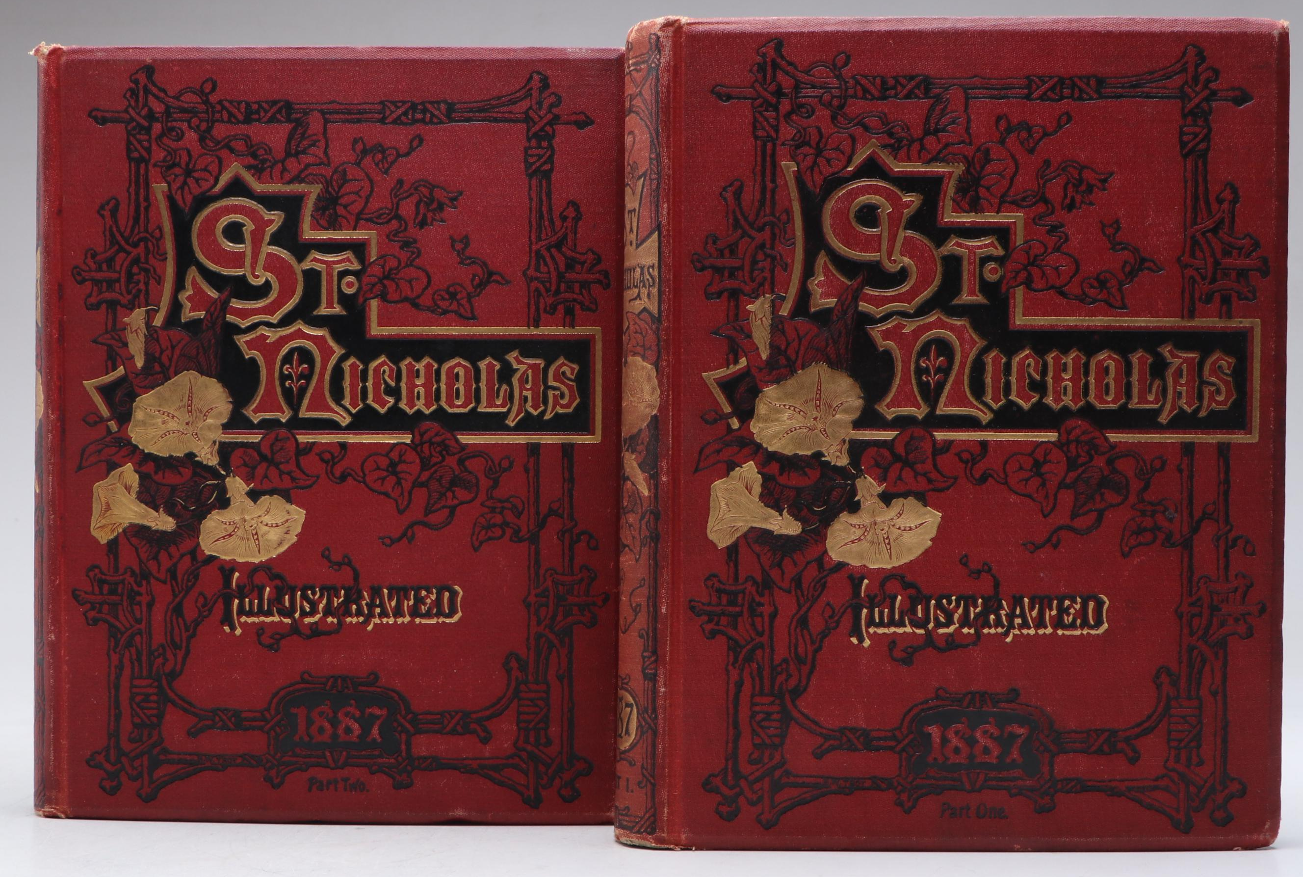 "St. Nicholas: An Illustrated Magazine" Vol. XIV Two-Volume Set, 1887