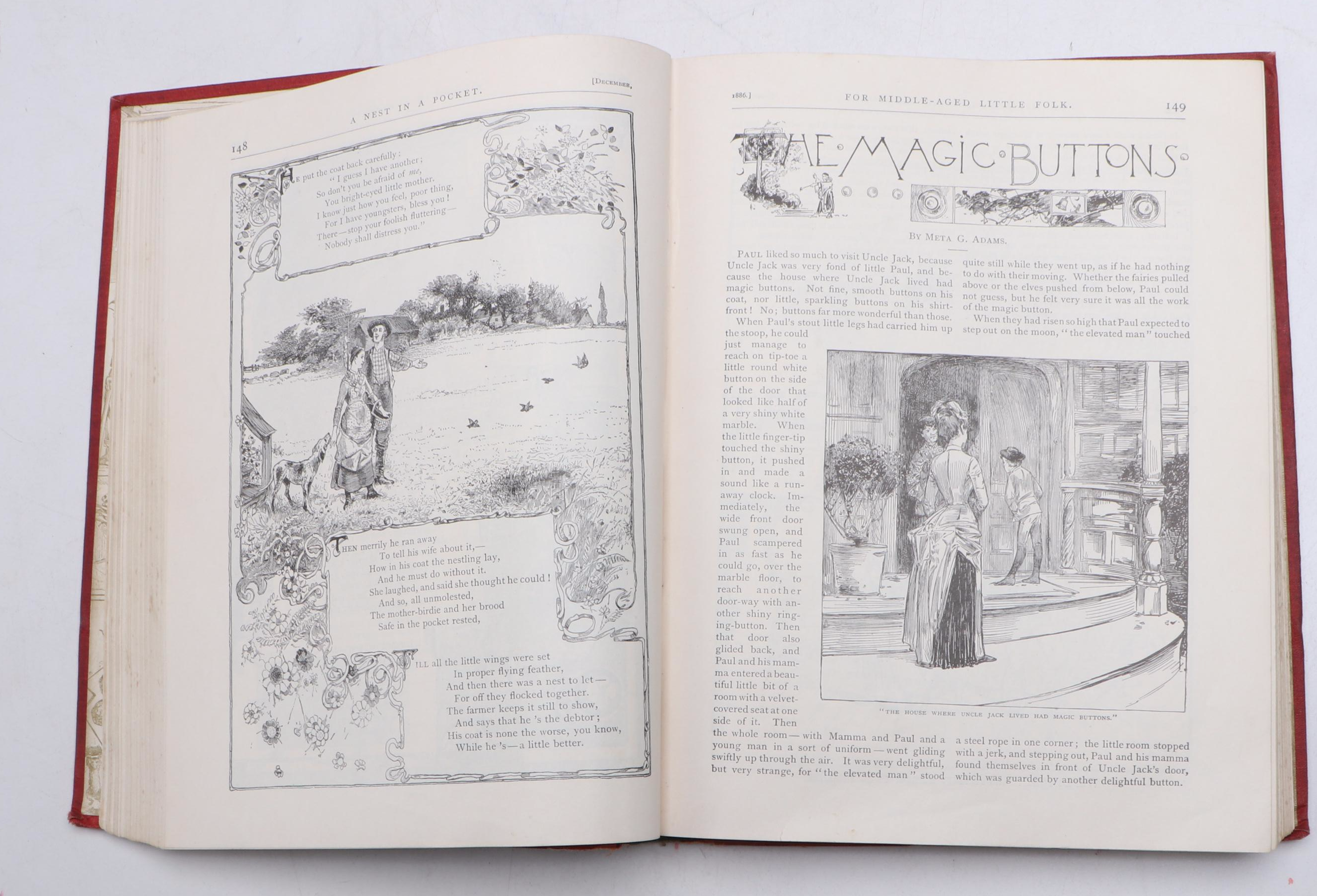 "St. Nicholas: An Illustrated Magazine" Vol. XIV Two-Volume Set, 1887