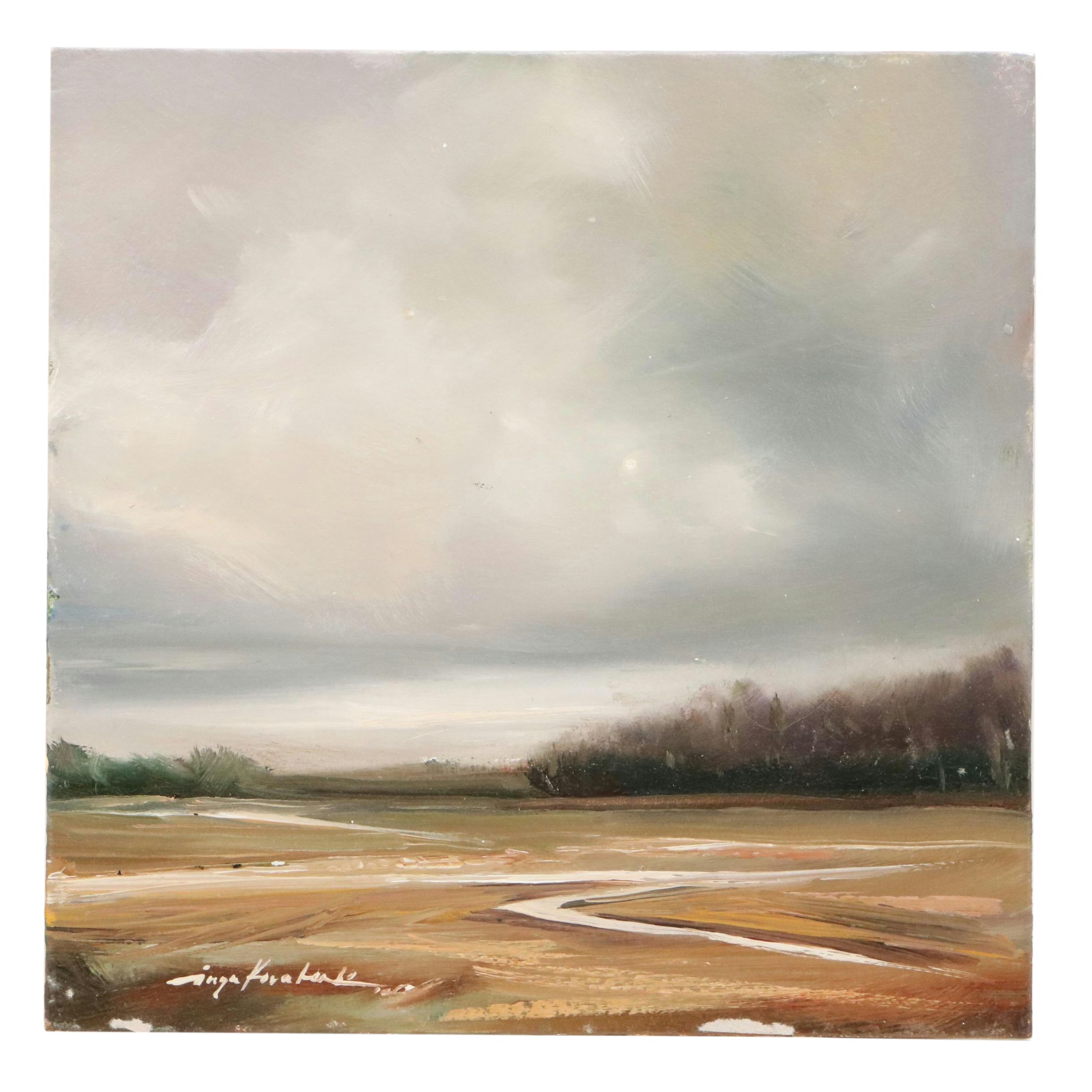 Inga Kovalenko Cloudscape Oil Painting, 2025