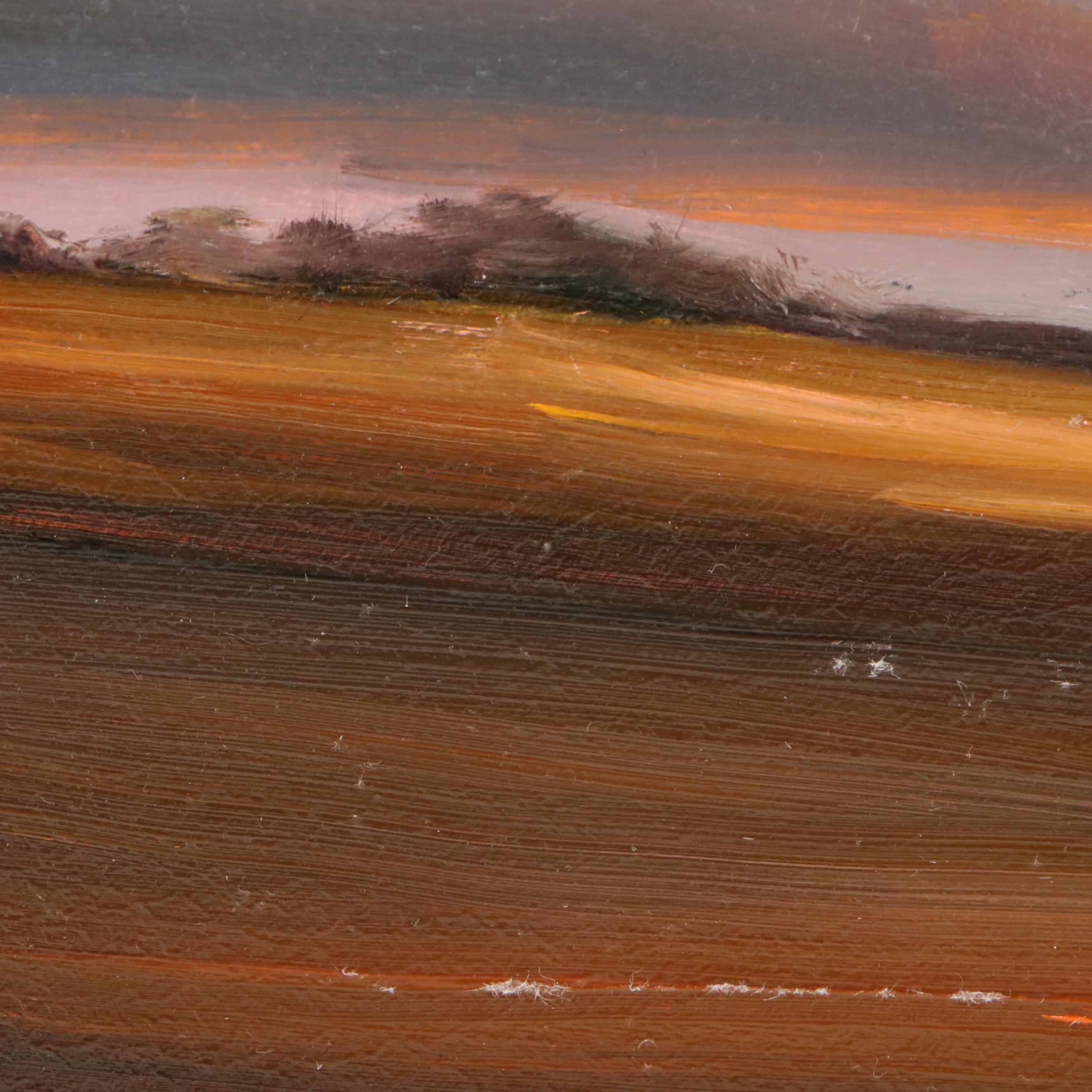 Inga Kovalenko Sunset Landscape Oil Painting, 2025