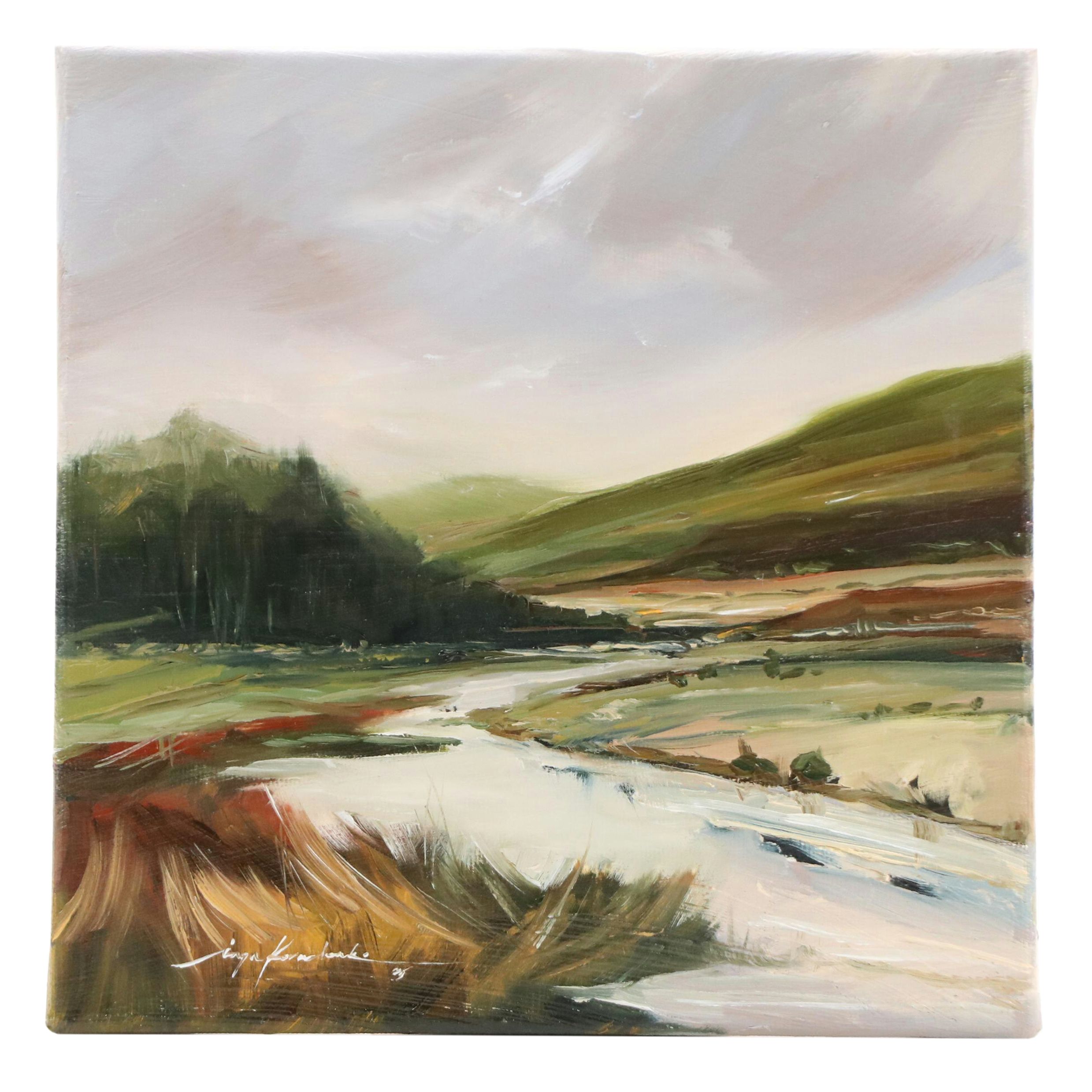 Inga Kovalenko Landscape Oil Painting, 2025