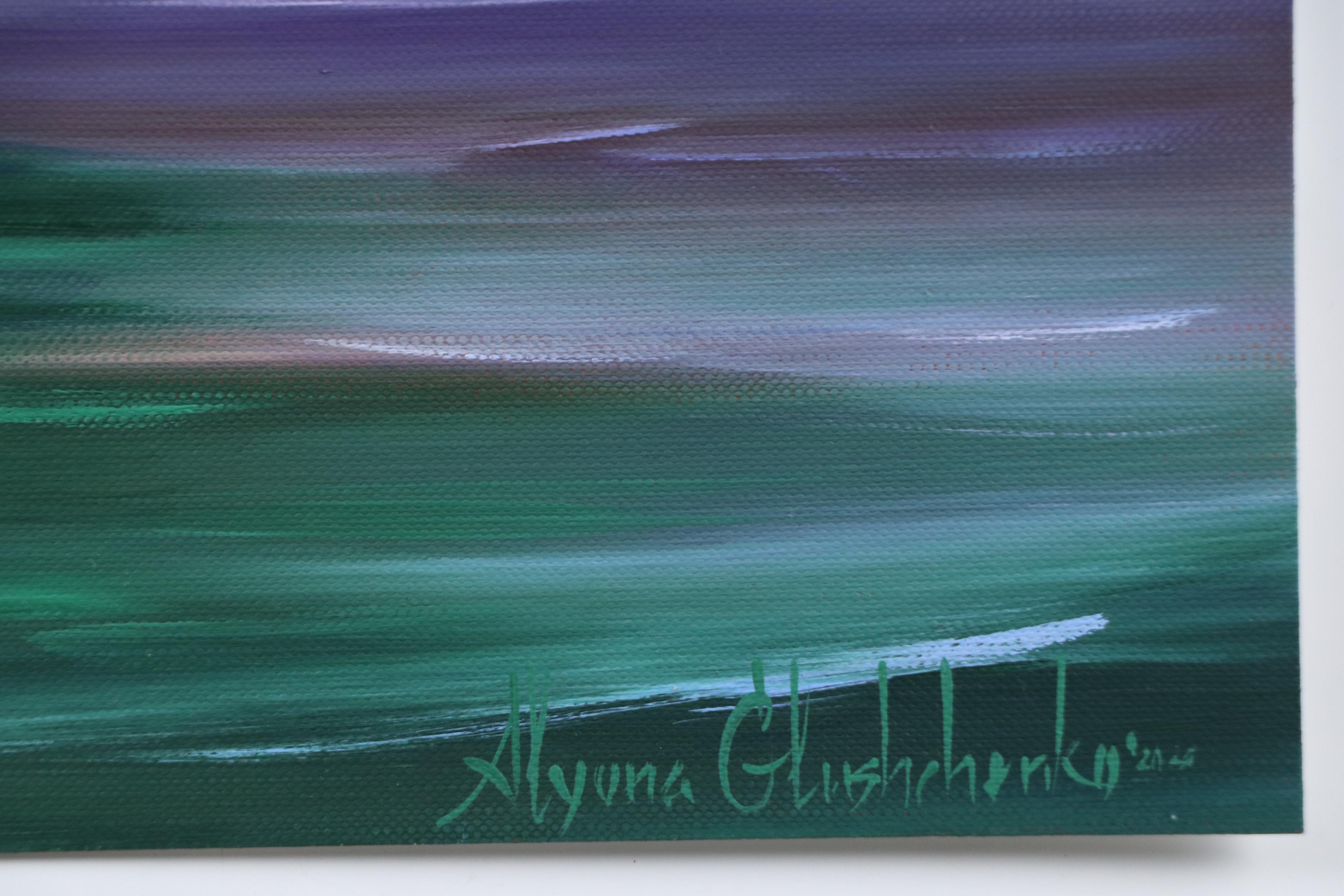 Alyona Glushchenko Coastal Landscape Oil Painting, 2025