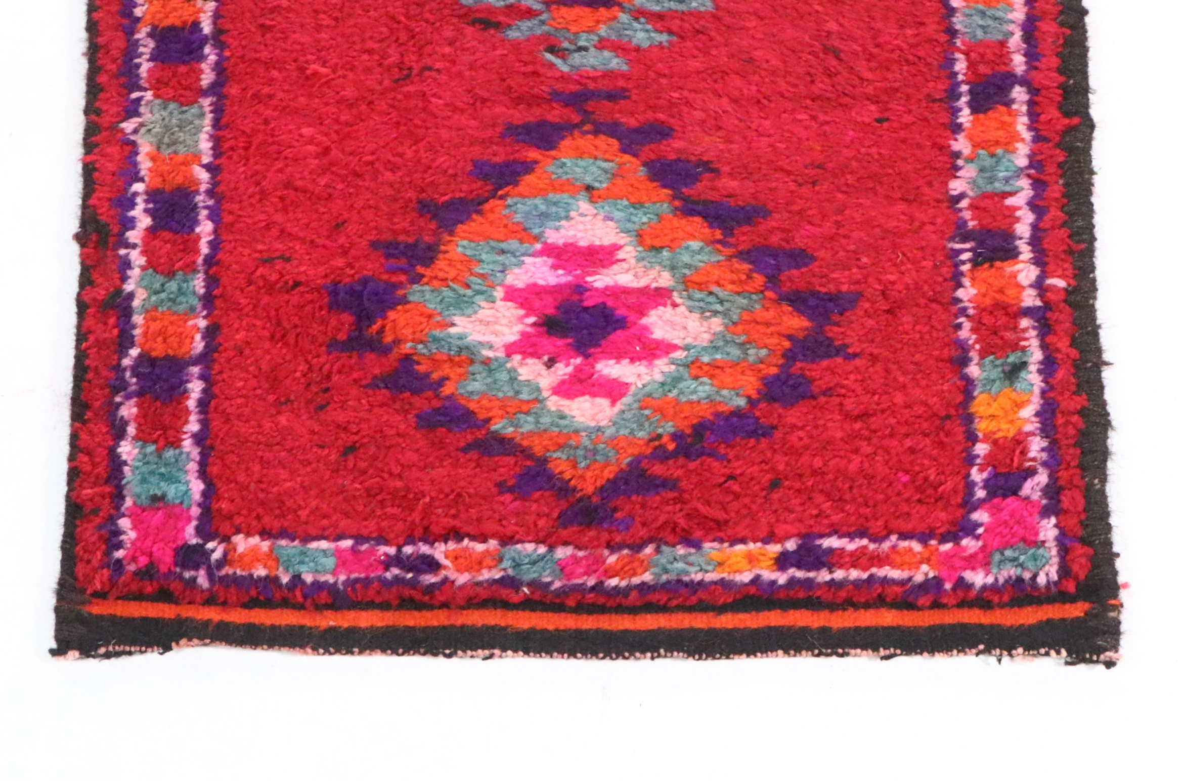 2'11 x 12'1 Hand-Knotted Turkish Village Carpet Runner