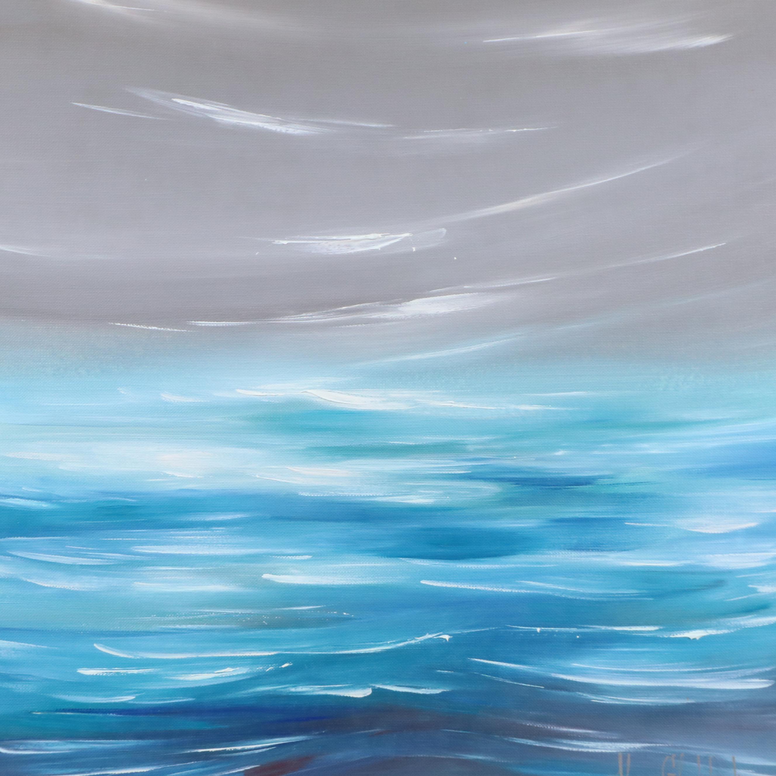 Alyona Glushchenko Aqueous Landscape Oil Painting, 2024