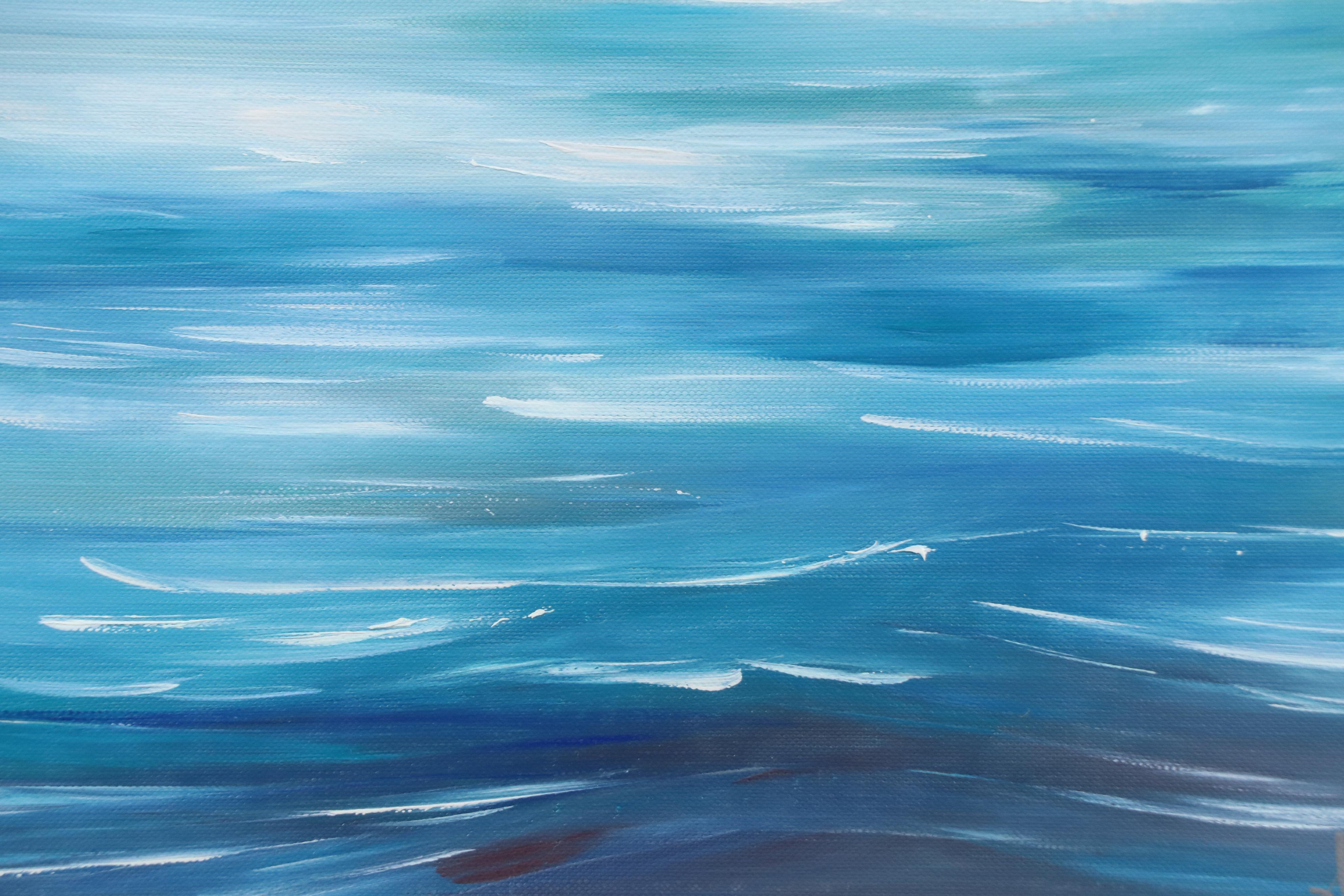 Alyona Glushchenko Aqueous Landscape Oil Painting, 2024