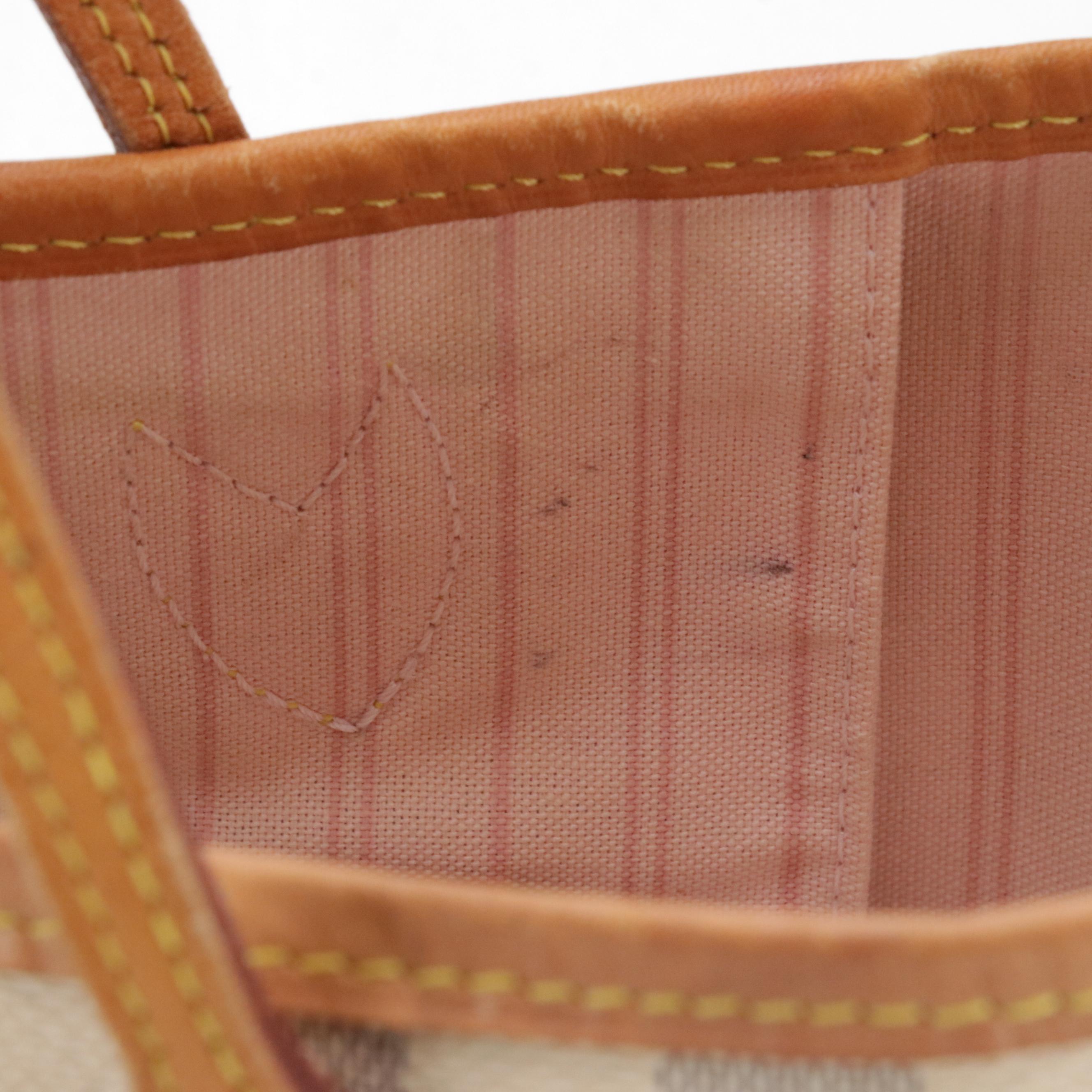 Louis Vuitton Neverfull MM in Damier Azur Canvas with Pouch and Gift Box