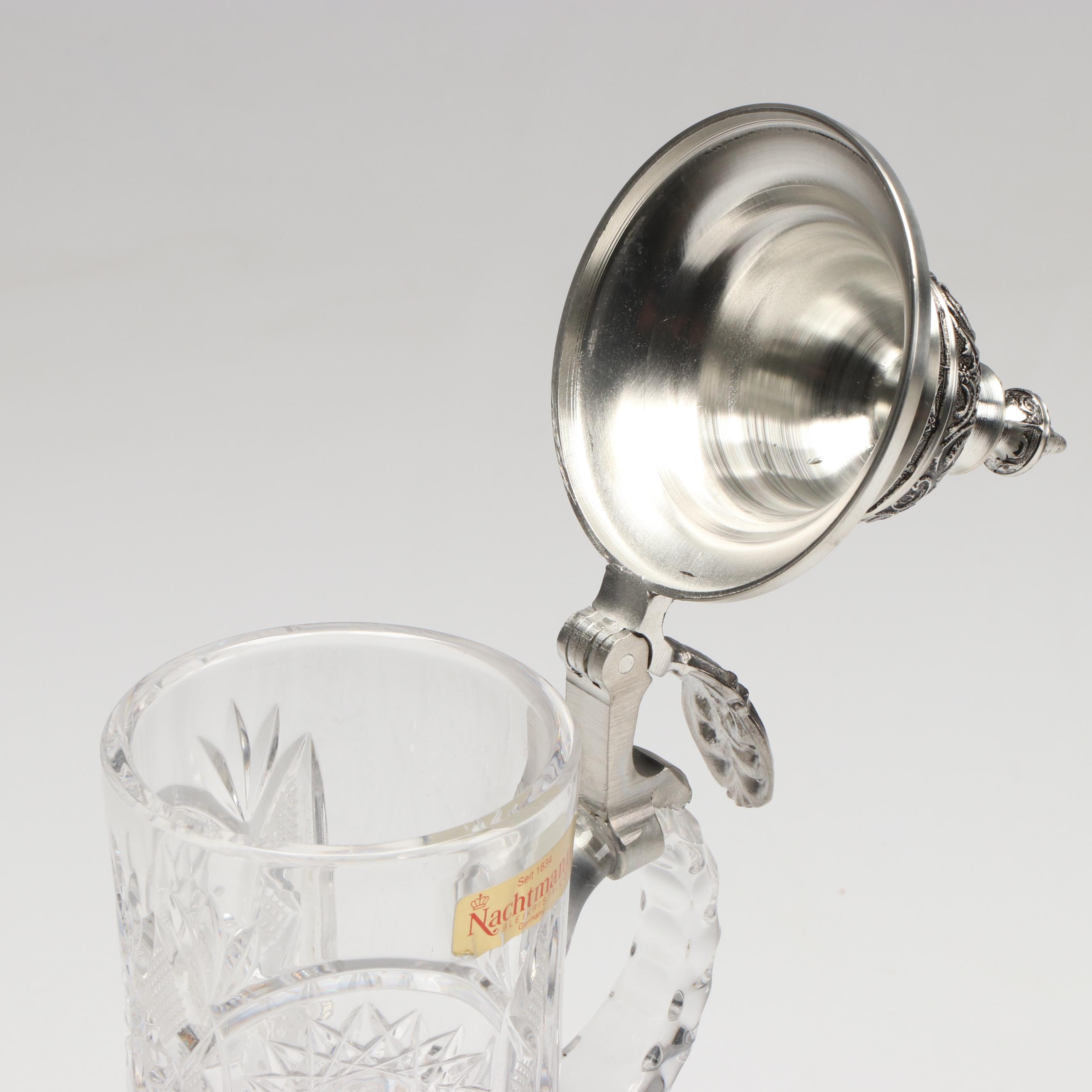Trink Bruderlein German Musical Beer Steins, Nachtmann Crystal Stein and More