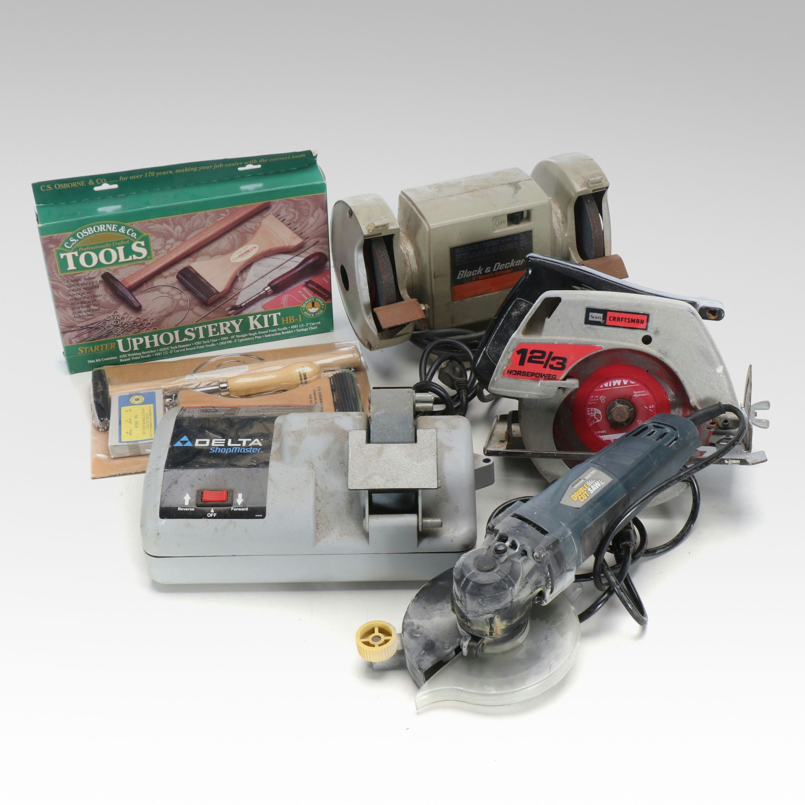 Chicago Electric and Craftsman Hand Saws with Other Powered and Hand Tools