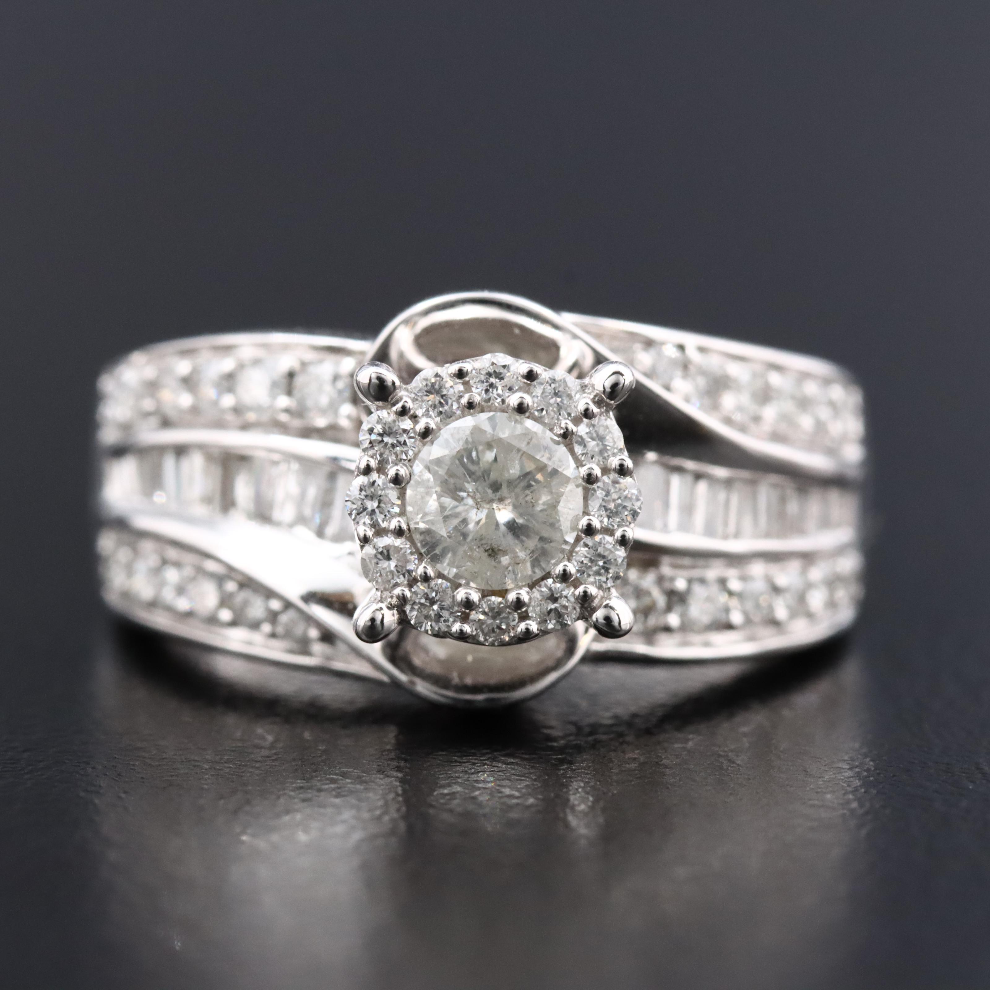 10K 1.13 CTW Diamond Ring