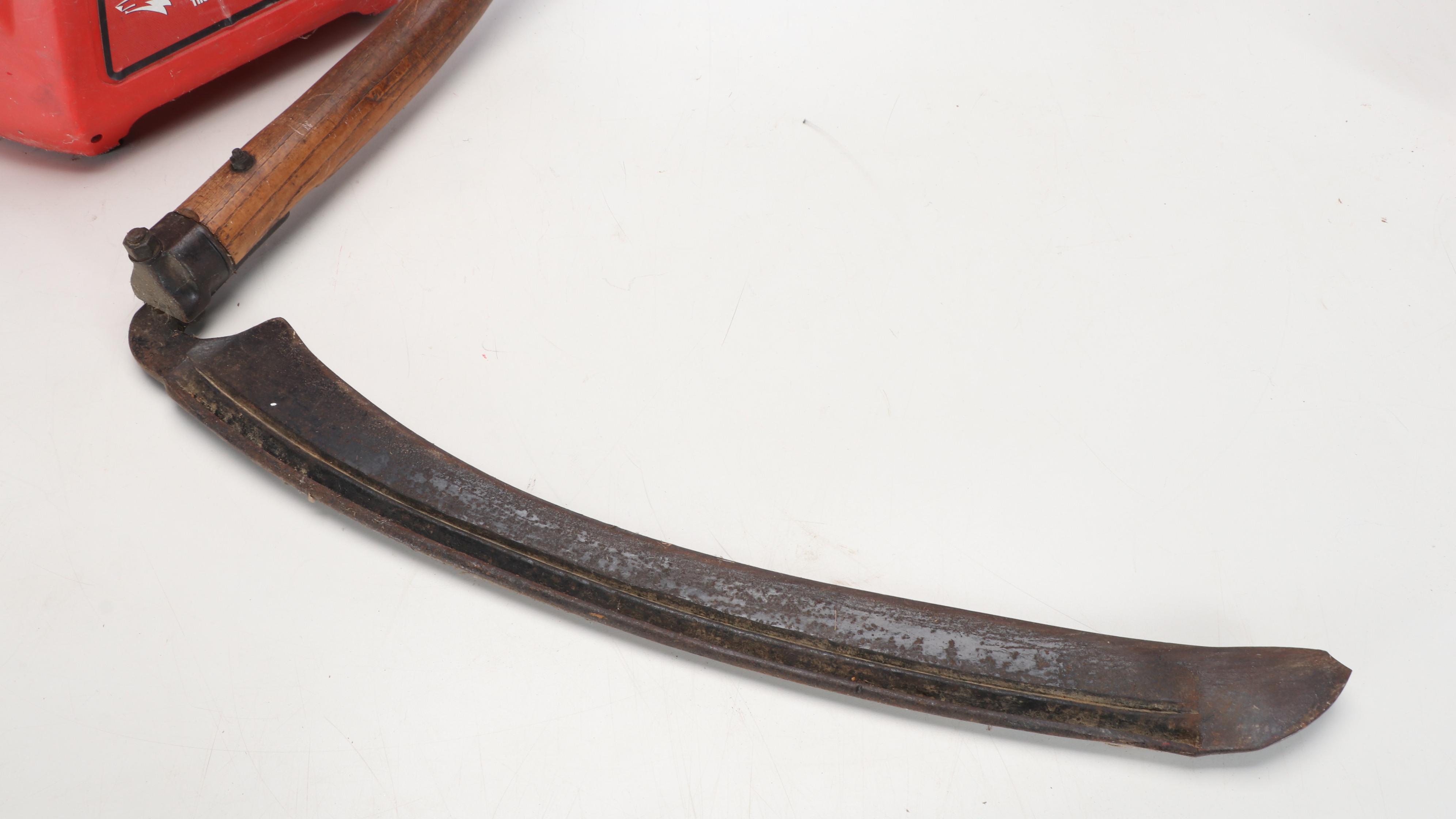 Husky 1.75 Gallon Air Compressor with Blower and Other Outdoor Tools