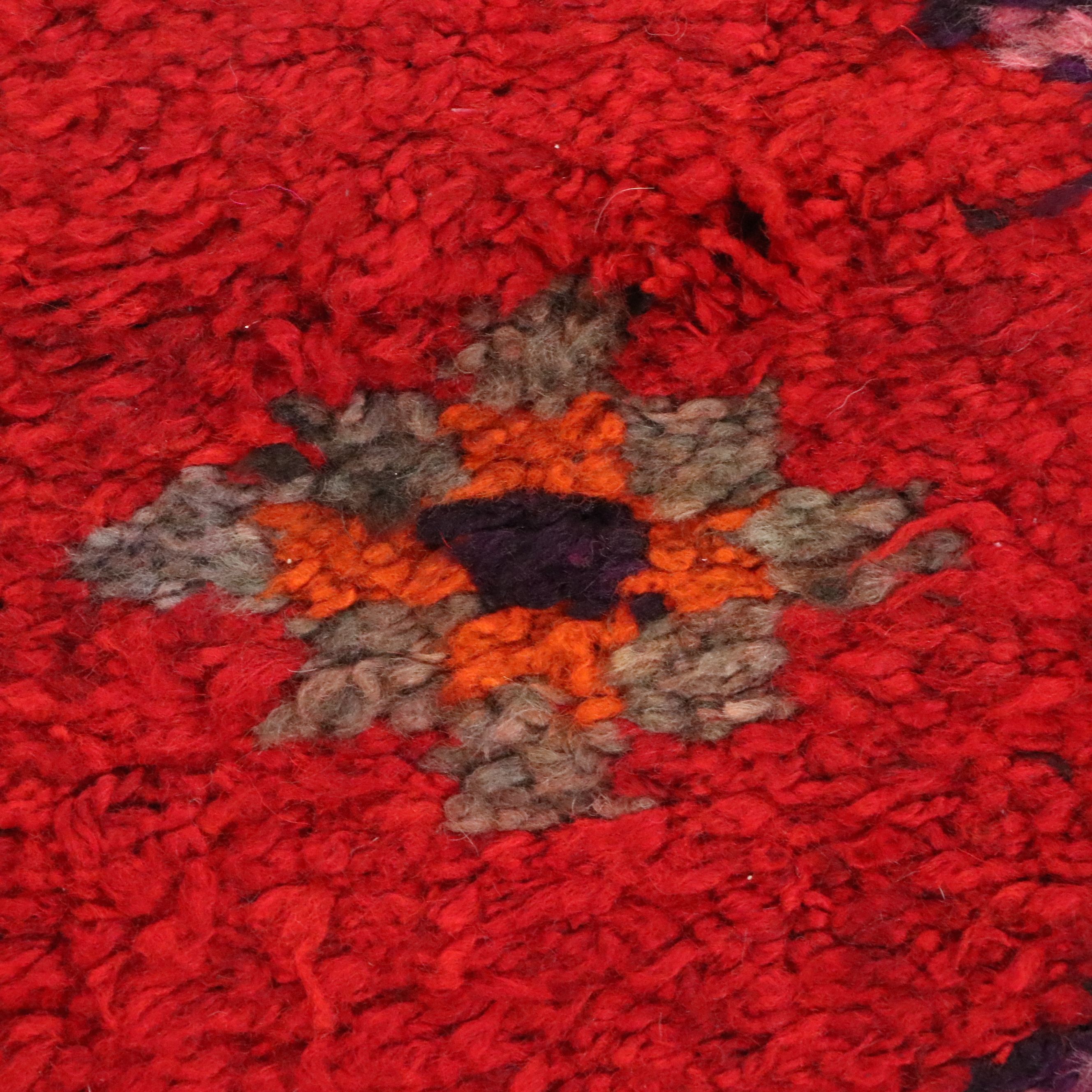 3'4 x 10'2 Hand-Knotted Turkish Village Carpet Runner Long Rug