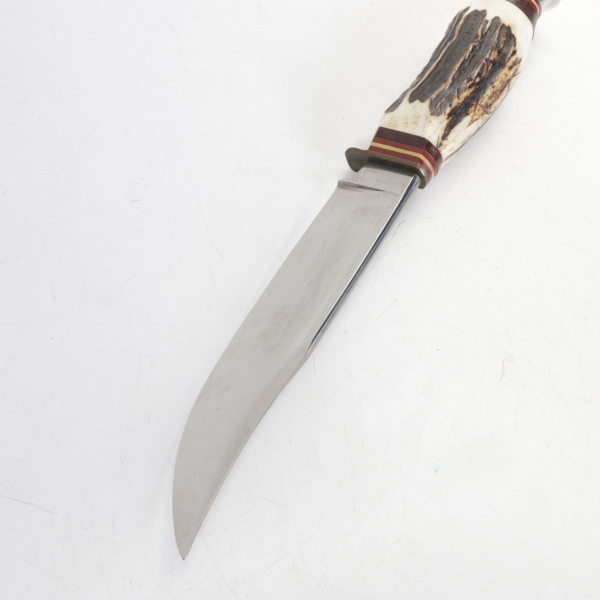 Henckels and Other German Fixed Blade Knives with Antler Handles