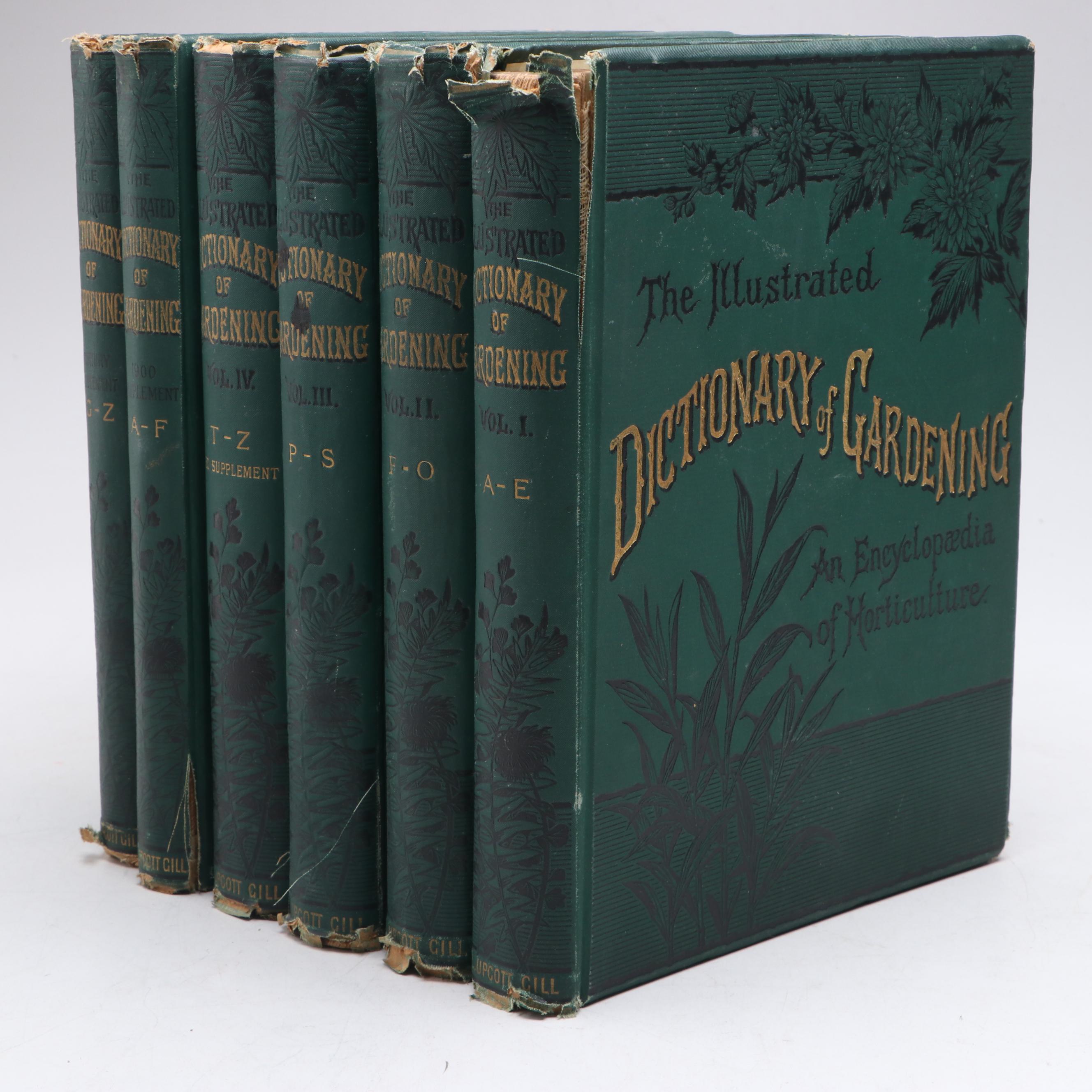 "The Illustrated Dictionary of Gardening" Edited by George Nicholson