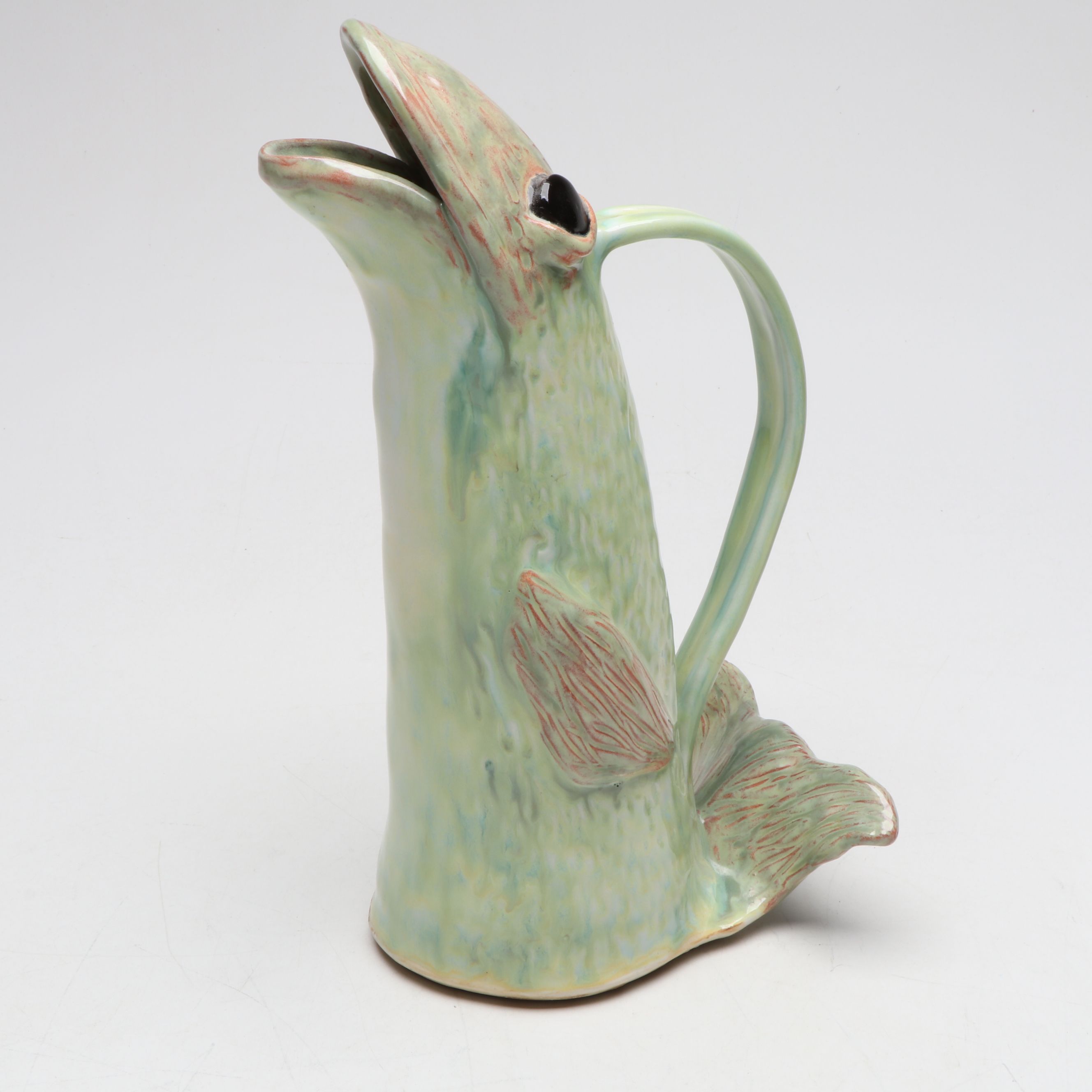 Van Briggle Pottery Mountain Crag Glaze Swan, Chinese Duck with Lotus, More