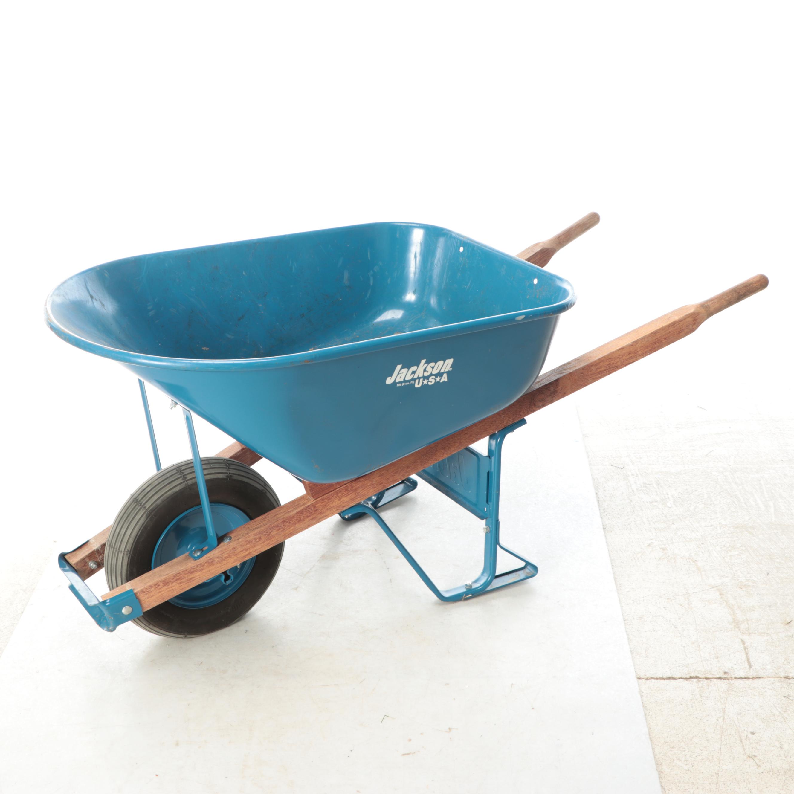 STIHL Chainsaw and Jackson Wheelbarrow