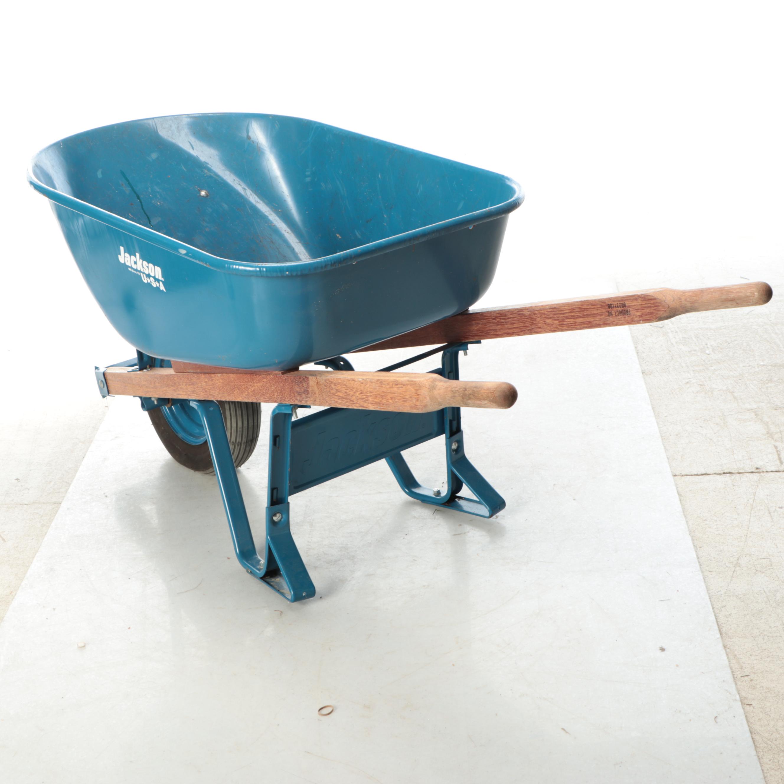 STIHL Chainsaw and Jackson Wheelbarrow