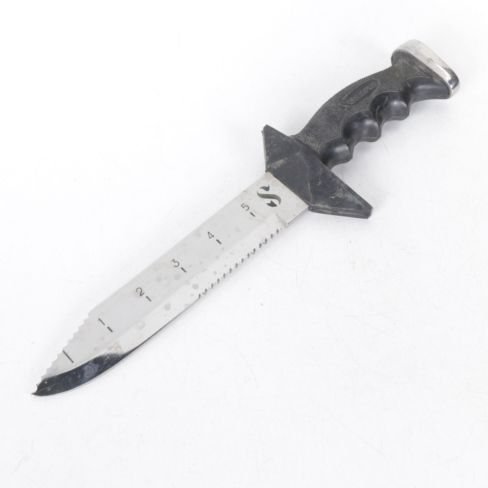 Pair of Serrated Scuba Knives with Holsters